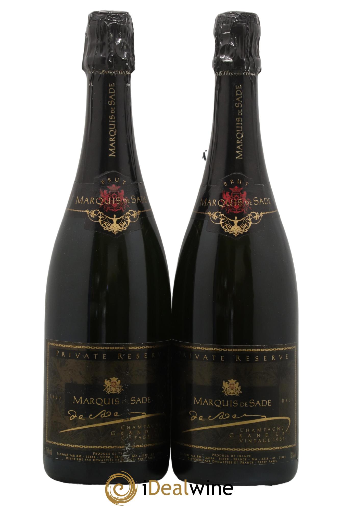Champagne Brut Private Réserve Marquis De Sade - Lot de 2 bouteilles - 0