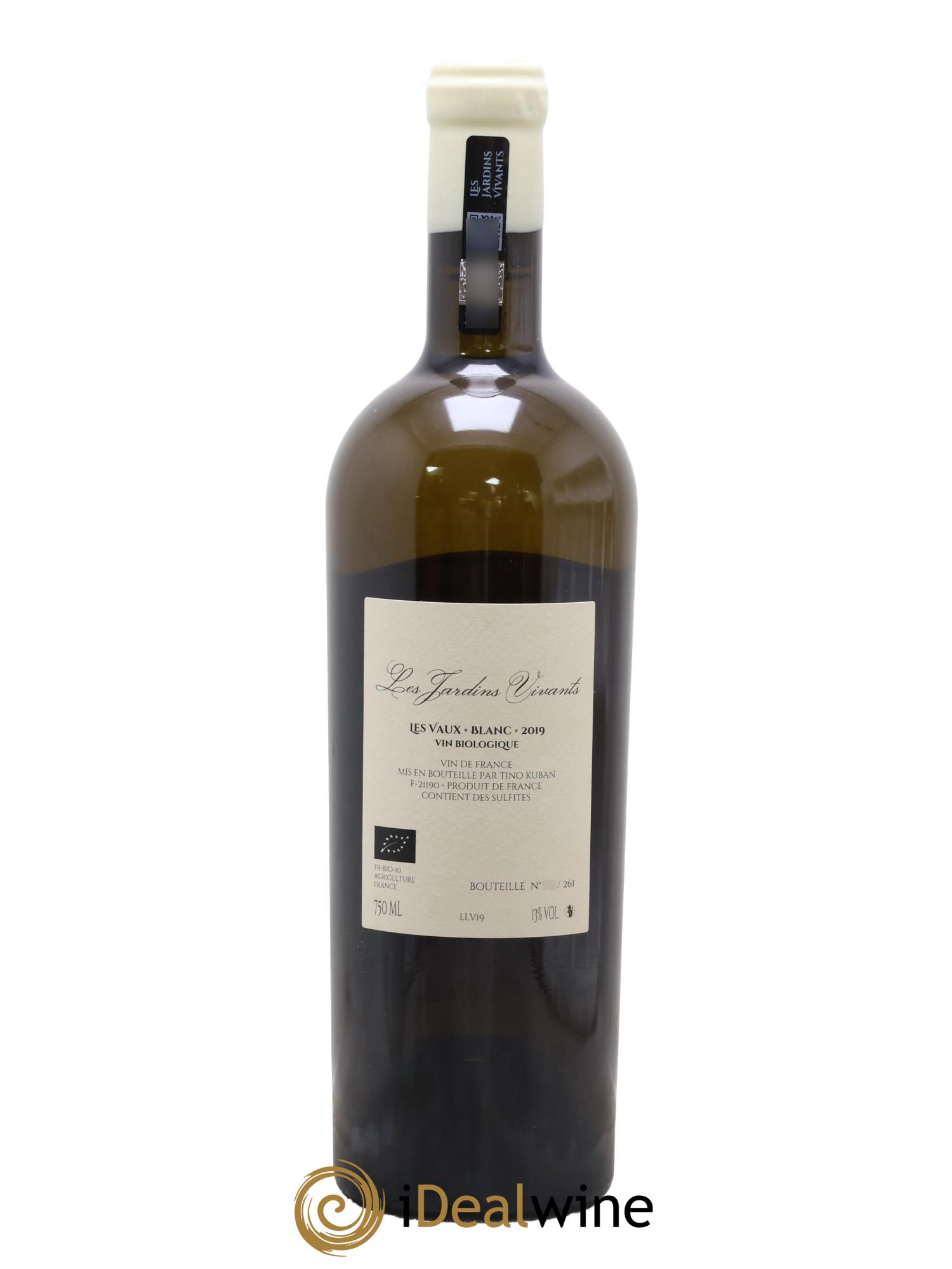 Vin de France Les Vaux Tino Kuban Les Jardins Vivants 2019 - Posten von 1 Flasche - 1