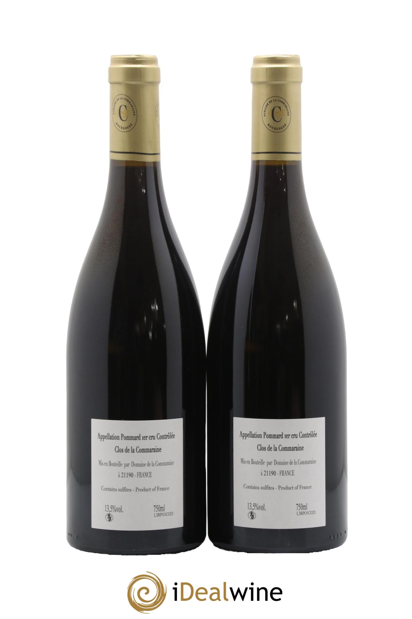 Pommard 1er Cru Clos de la Commaraine De la Commaraine (Domaine) 2023 - Lotto di 2 bottiglie - 1