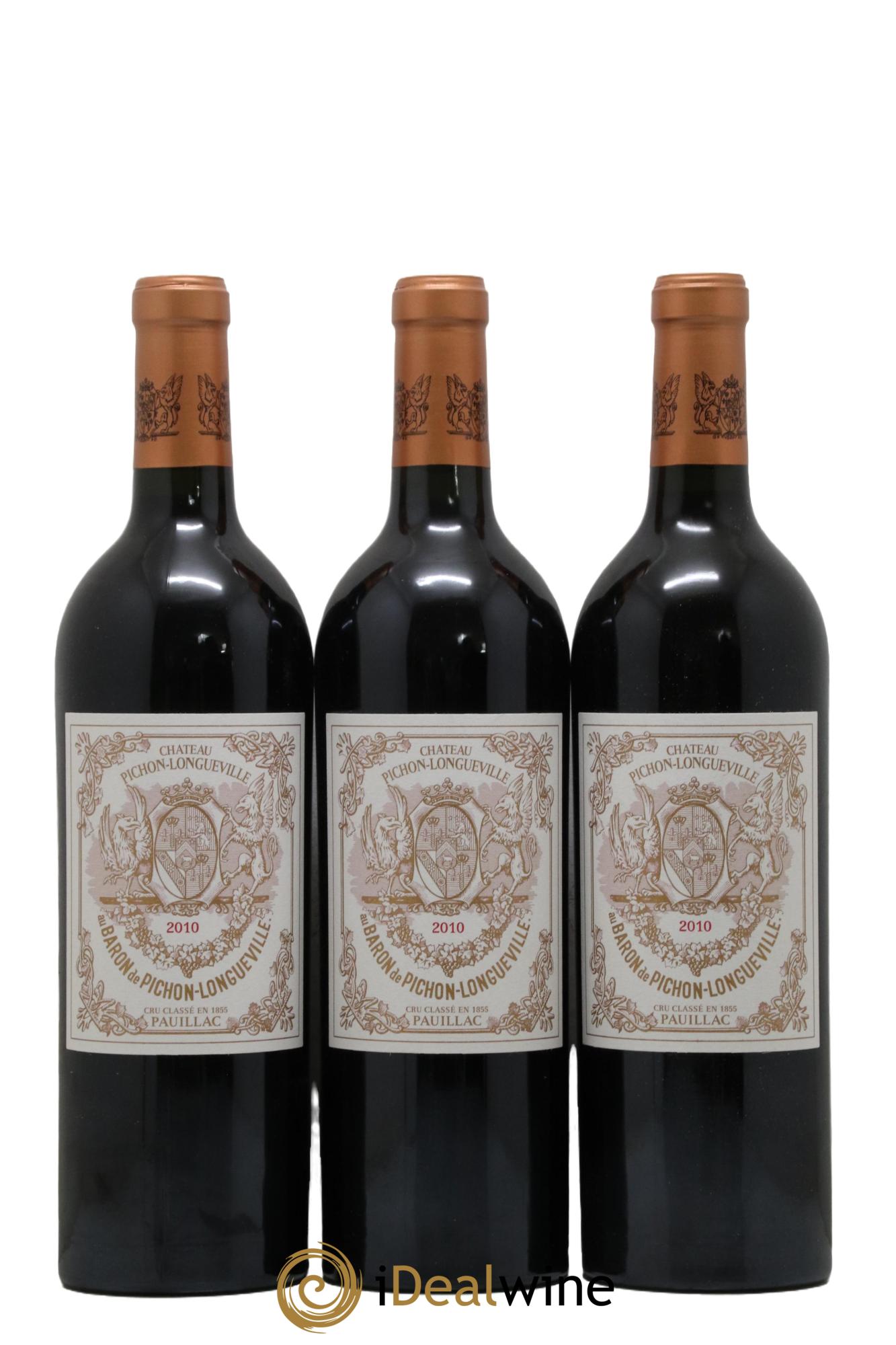 Pichon Longueville Baron 2ème Grand Cru Classé 2010 - Posten von 12 Flaschen - 7