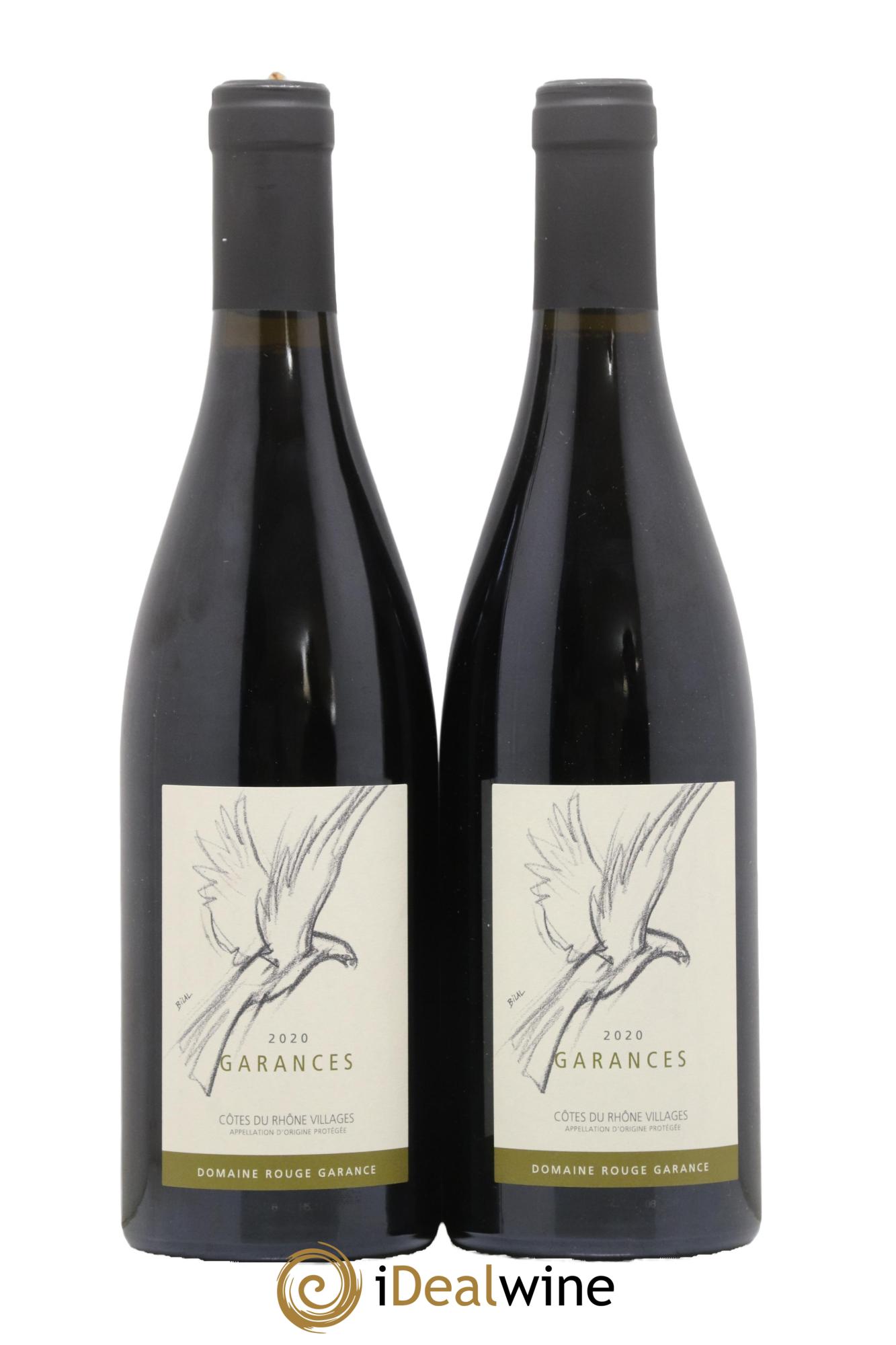 Côtes-du-Rhône Villages Garance 2020 - Lot de 2 bouteilles - 0