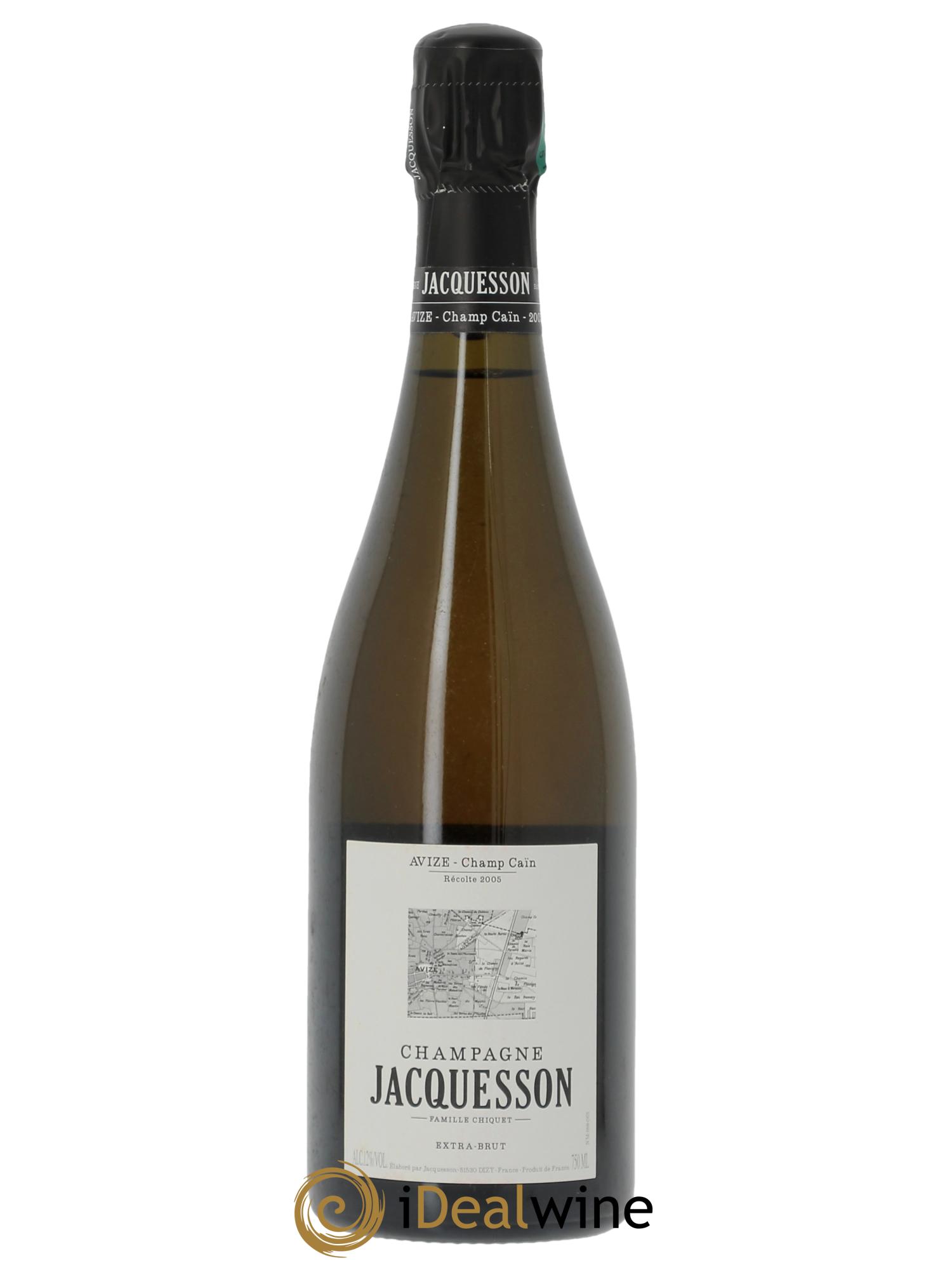 Avize Champ Caïn Extra-Brut Jacquesson 2005 - Lot of 1 bottle - 1