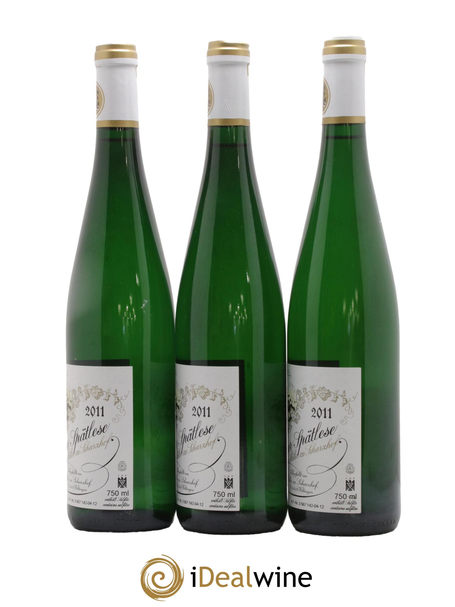 Riesling Scharzhofberger Spatlese Egon Muller  2011 - Lotto di 3 bottiglie - 1