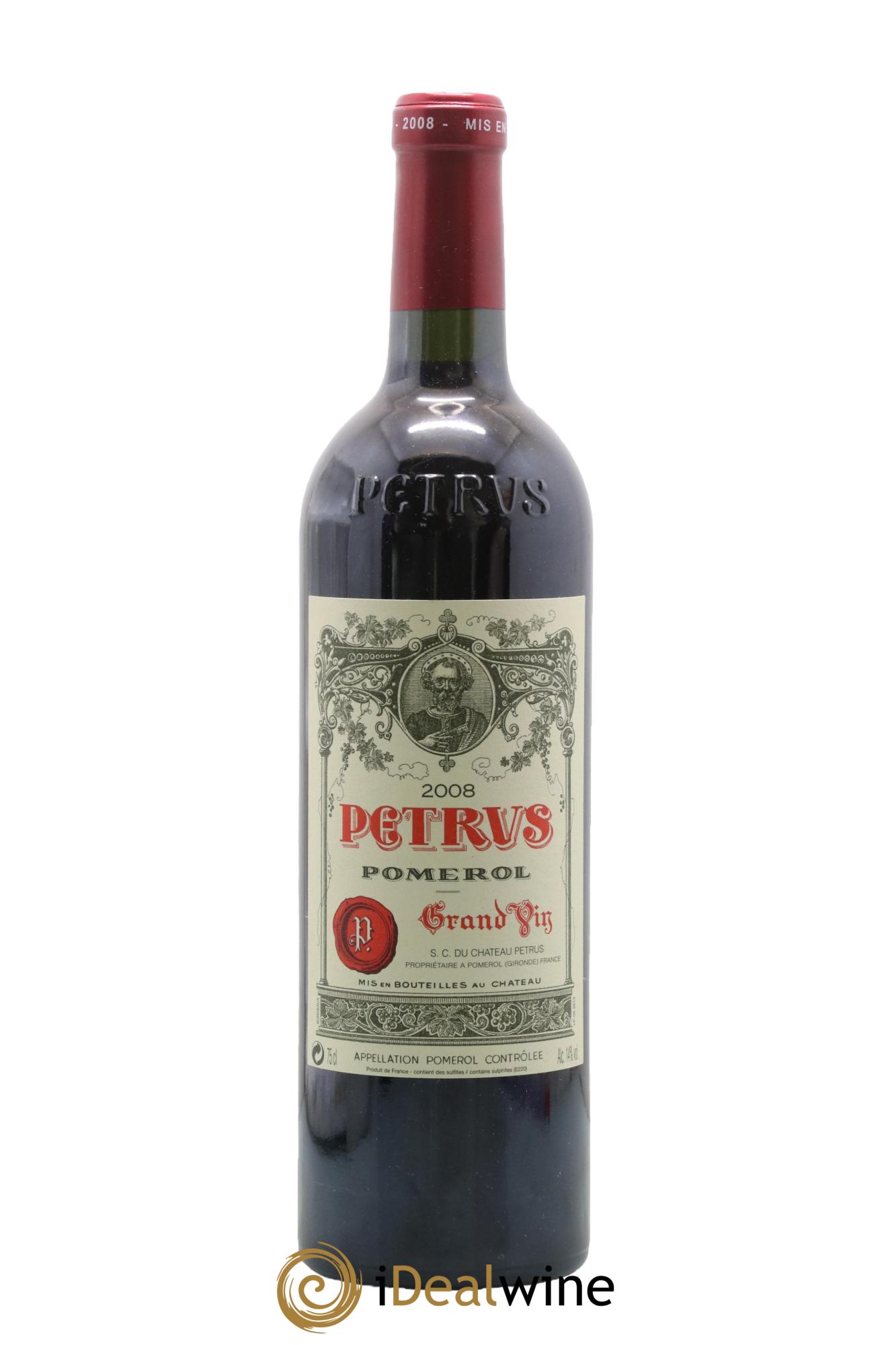 Petrus 2008 - Lot de 1 bouteille - 0