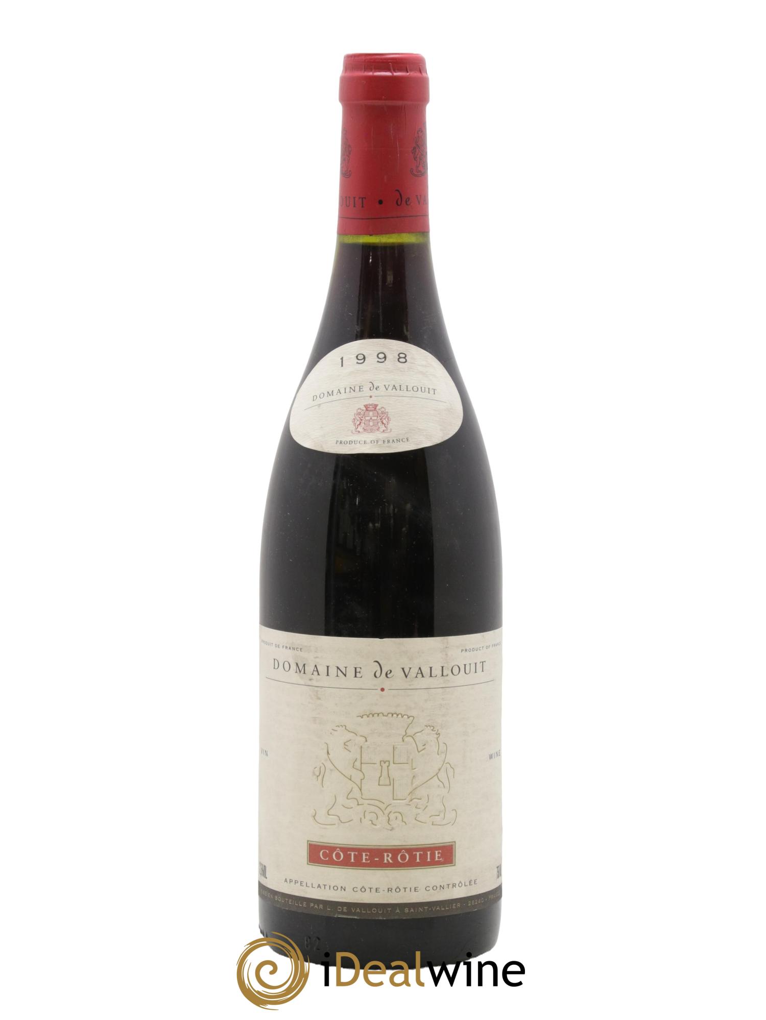 Côte-Rôtie Domaine de Vallouit 1998 - Lot de 1 bouteille - 0