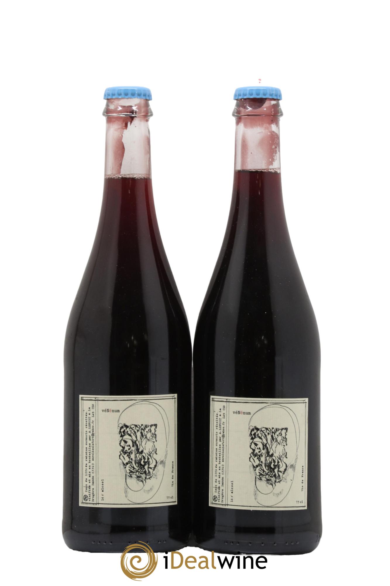 Vin de France Vénénum Aurélien Lefort 2018 - Lot of 2 bottles - 0