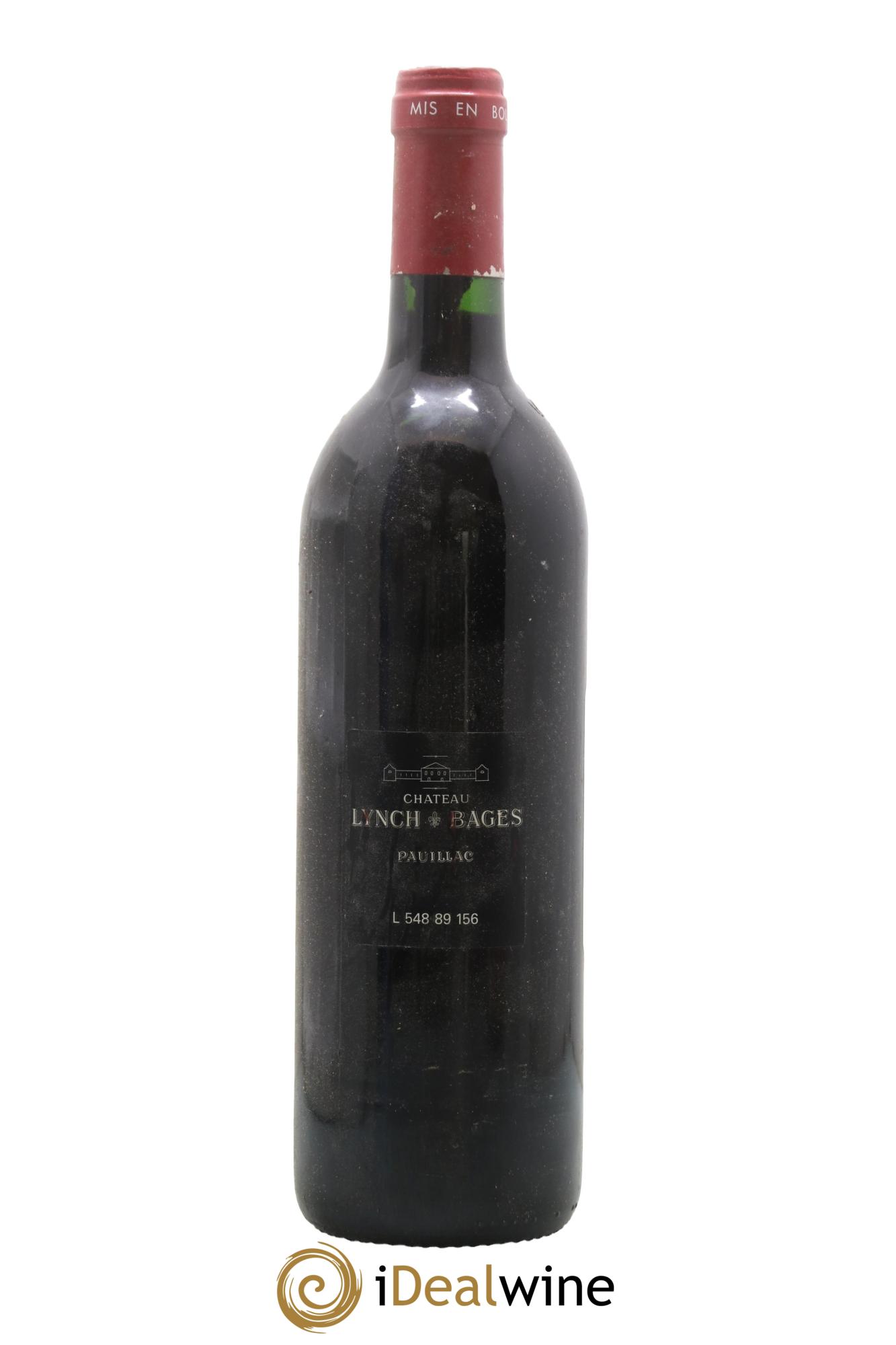 Château Lynch Bages 5ème Grand Cru Classé 1989 - Lot de 1 bouteille - 2