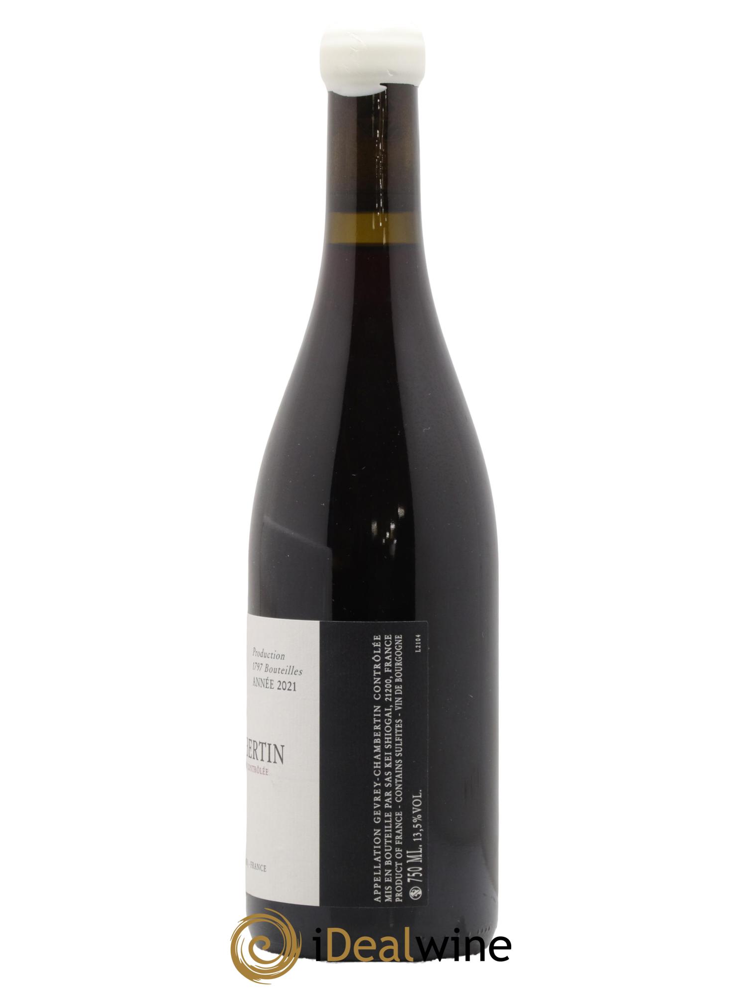 Gevrey-Chambertin Kei Shiogai 2021 - Lot de 1 bouteille - 1