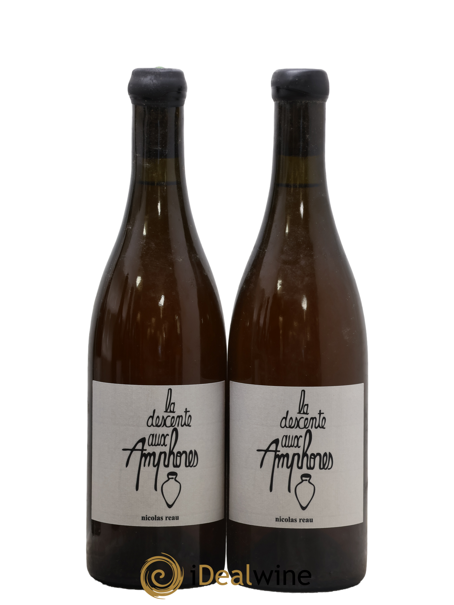 Vin de France Clos des Treilles La descente aux Amphores Nicolas Réau - Lot of 2 bottles - 0
