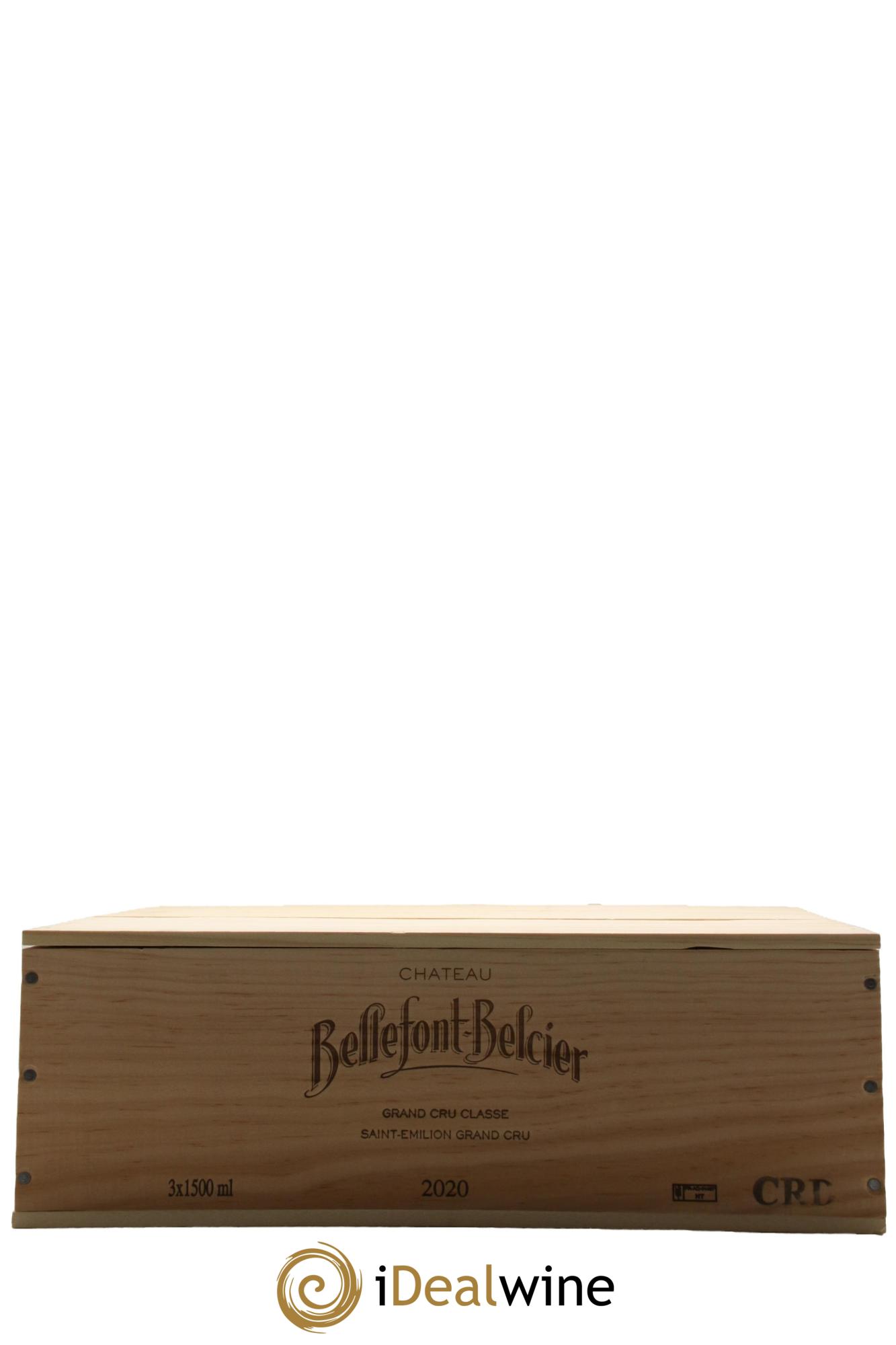 Château Bellefont-Belcier Grand Cru Classé 2020 - Lot de 3 magnums - 1