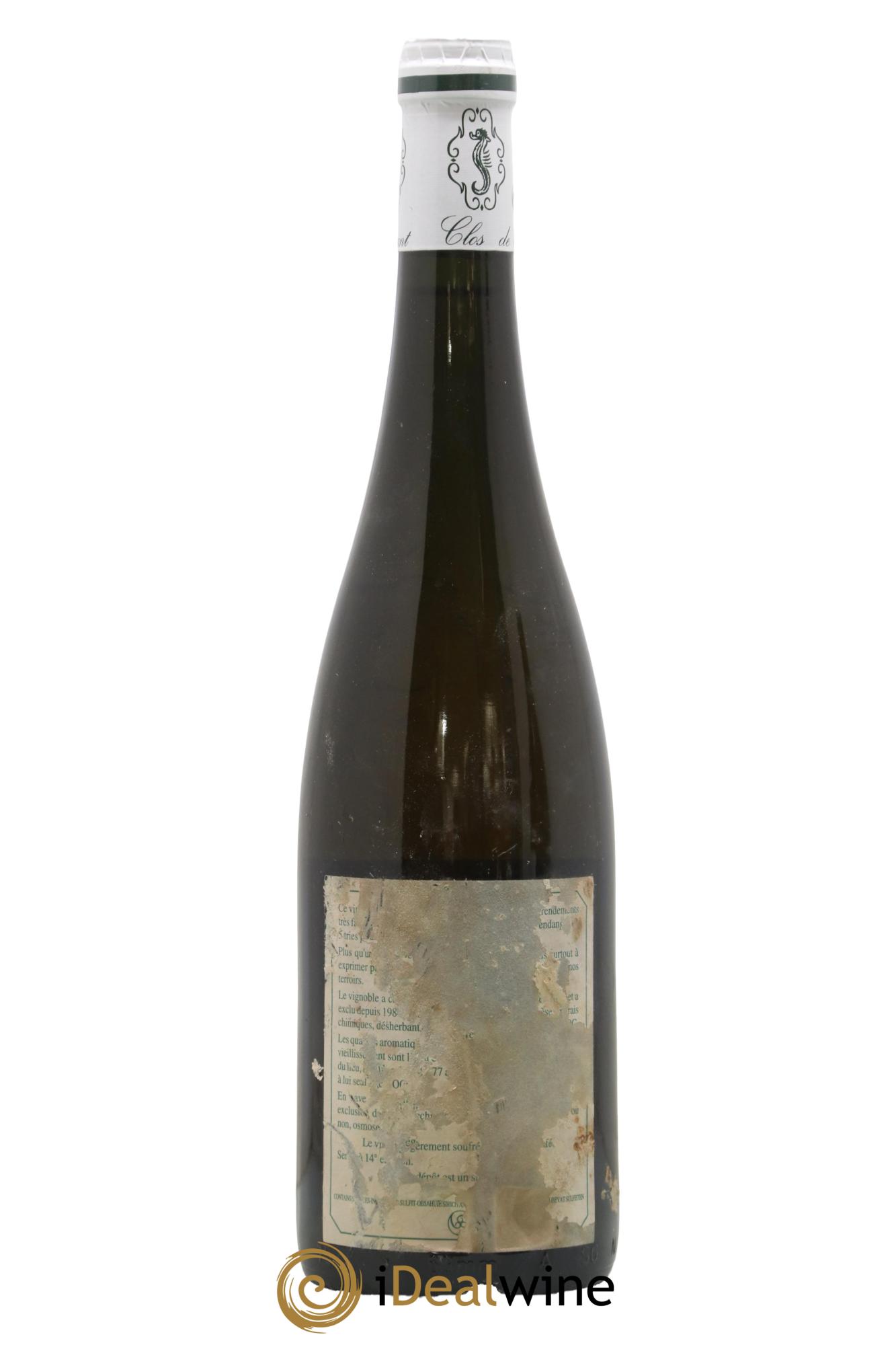 Savennières Clos de la Coulée de Serrant Vignobles de la Coulée de Serrant - Nicolas Joly 2007 - Lotto di 1 bottiglia - 1