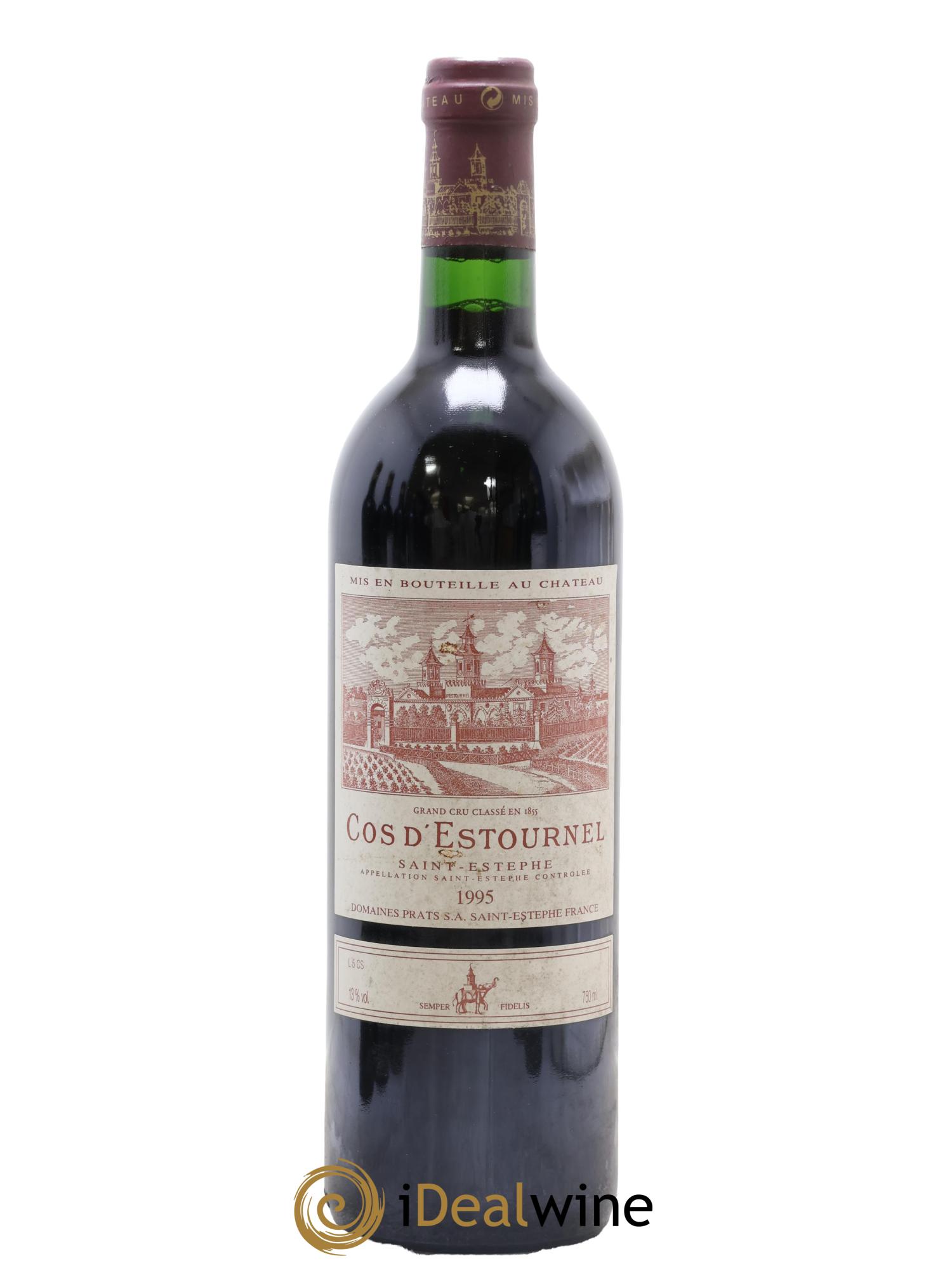Cos d'Estournel 2ème Grand Cru Classé 1995 - Lot de 1 bouteille - 0