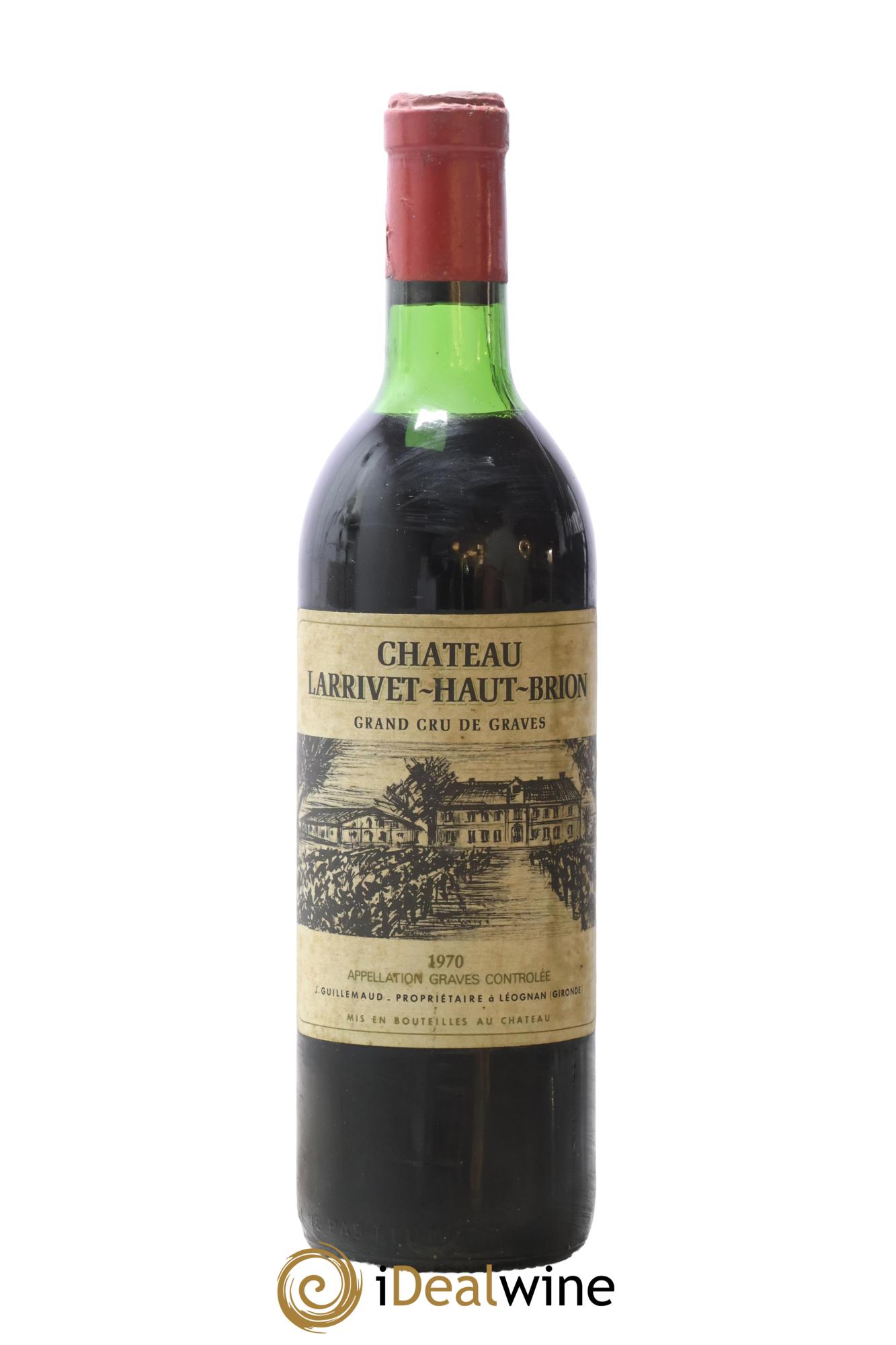 Château Larrivet Haut-Brion 1970 - Lot of 1 bottle - 0