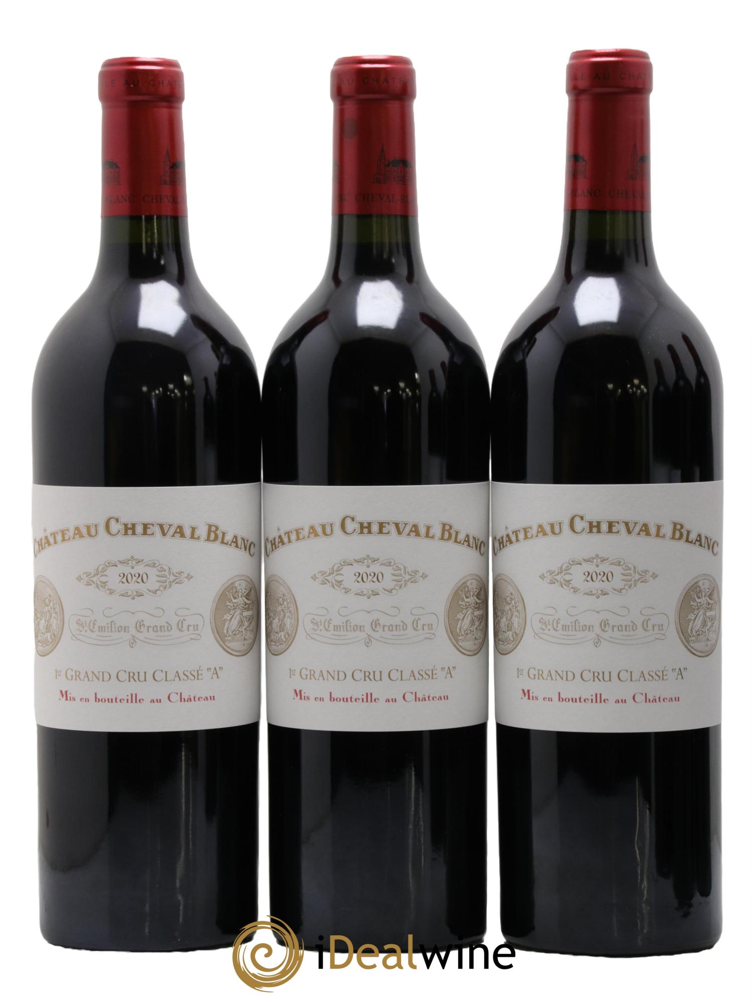 Château Cheval Blanc 1er Grand Cru Classé A 2020 - Lotto di 6 bottiglie - 1