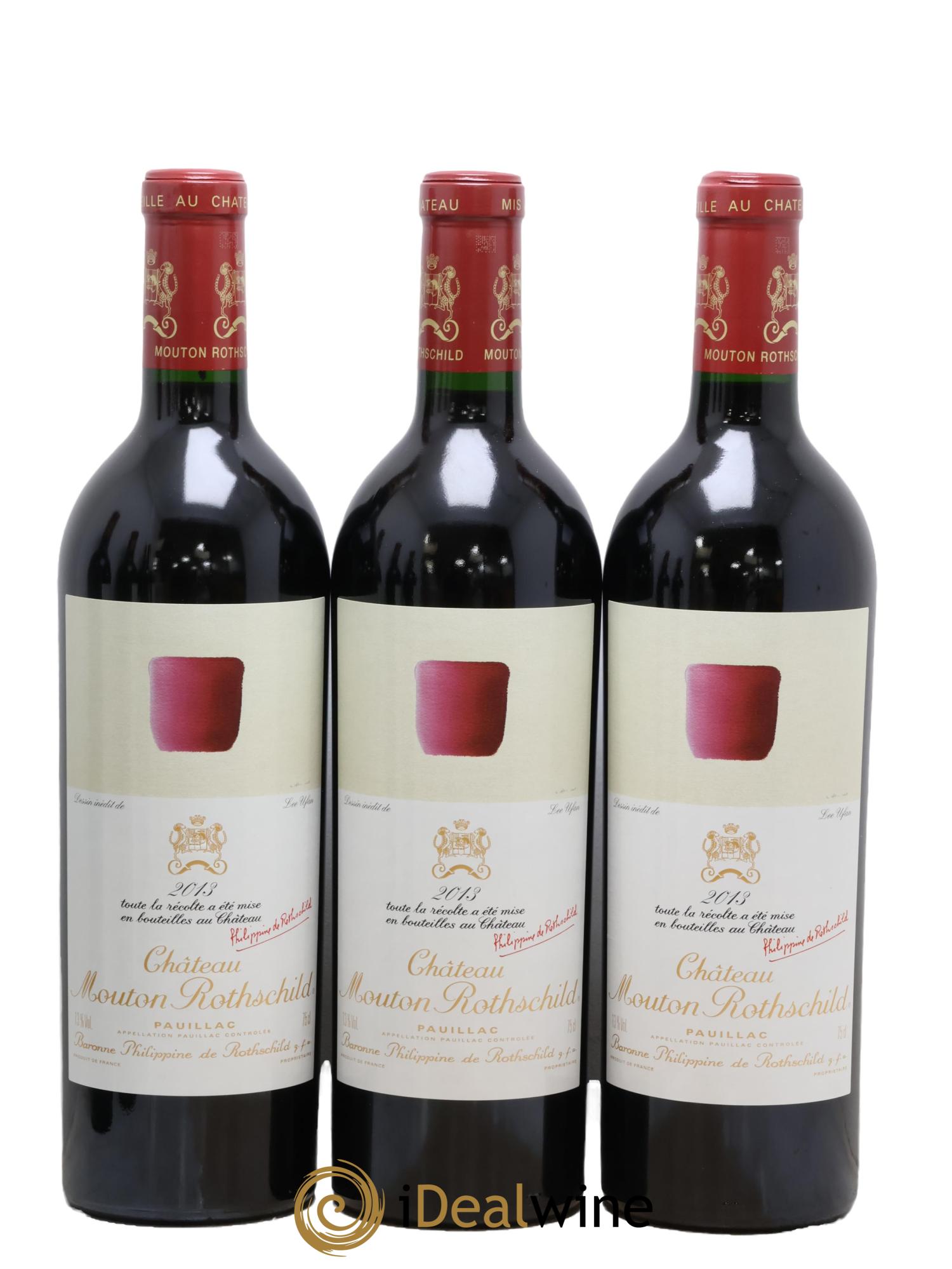 Château Mouton Rothschild 1er Grand Cru Classé 2013 - Lot of 6 bottles - 1