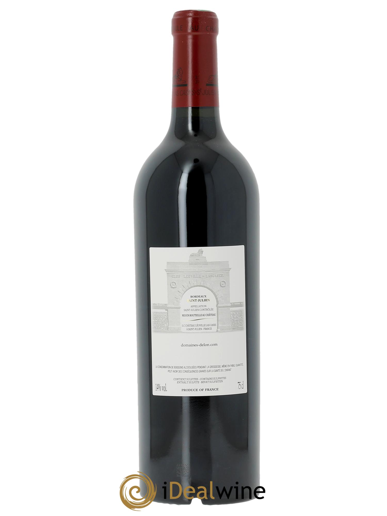 Château Léoville Las Cases 2ème Grand Cru Classé (CBO à partir de 3 bts) 2022 - Lot de 1 bouteille - 1