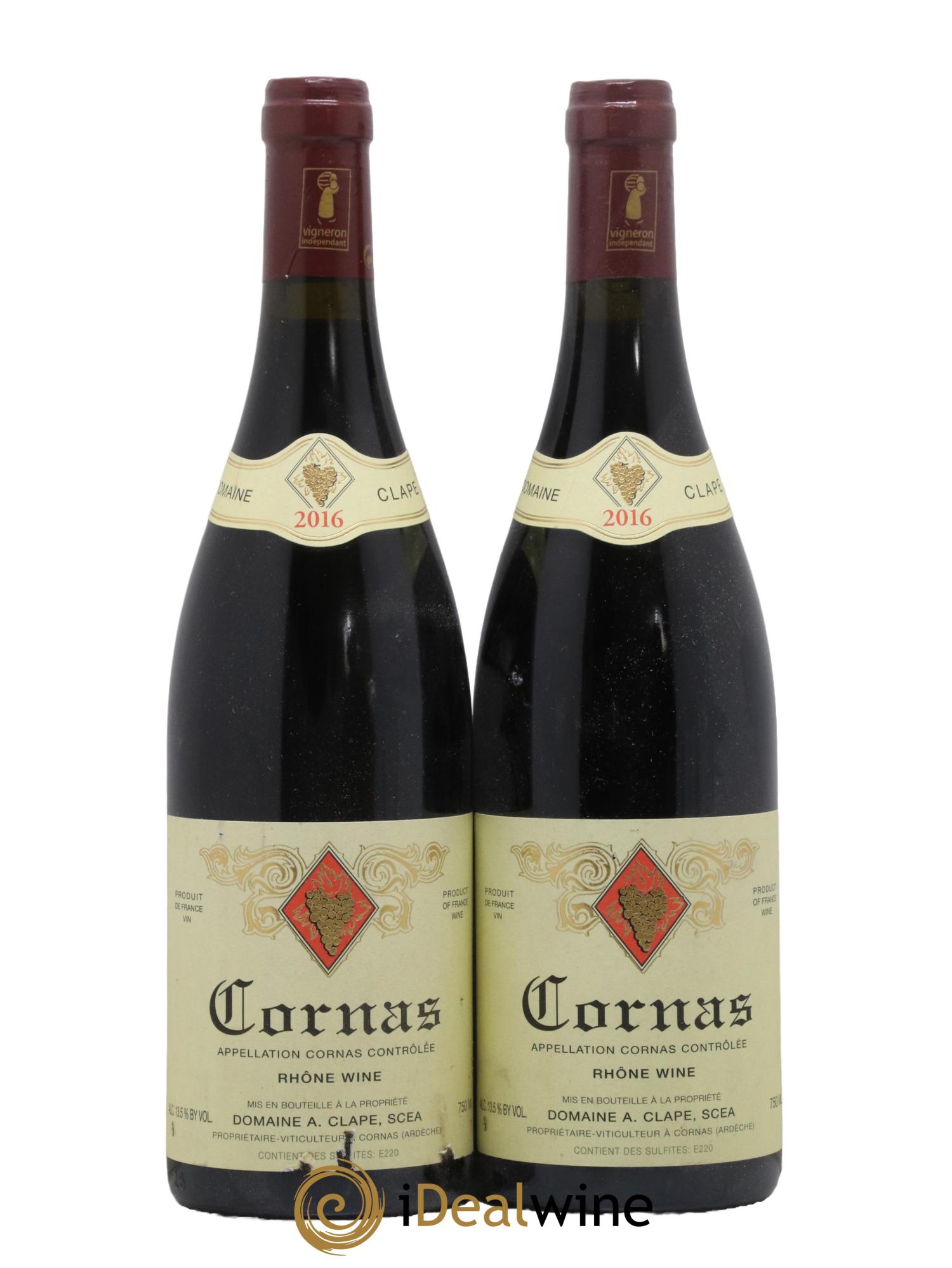 Cornas Auguste Clape 2016 - Posten von 2 Flaschen - 0