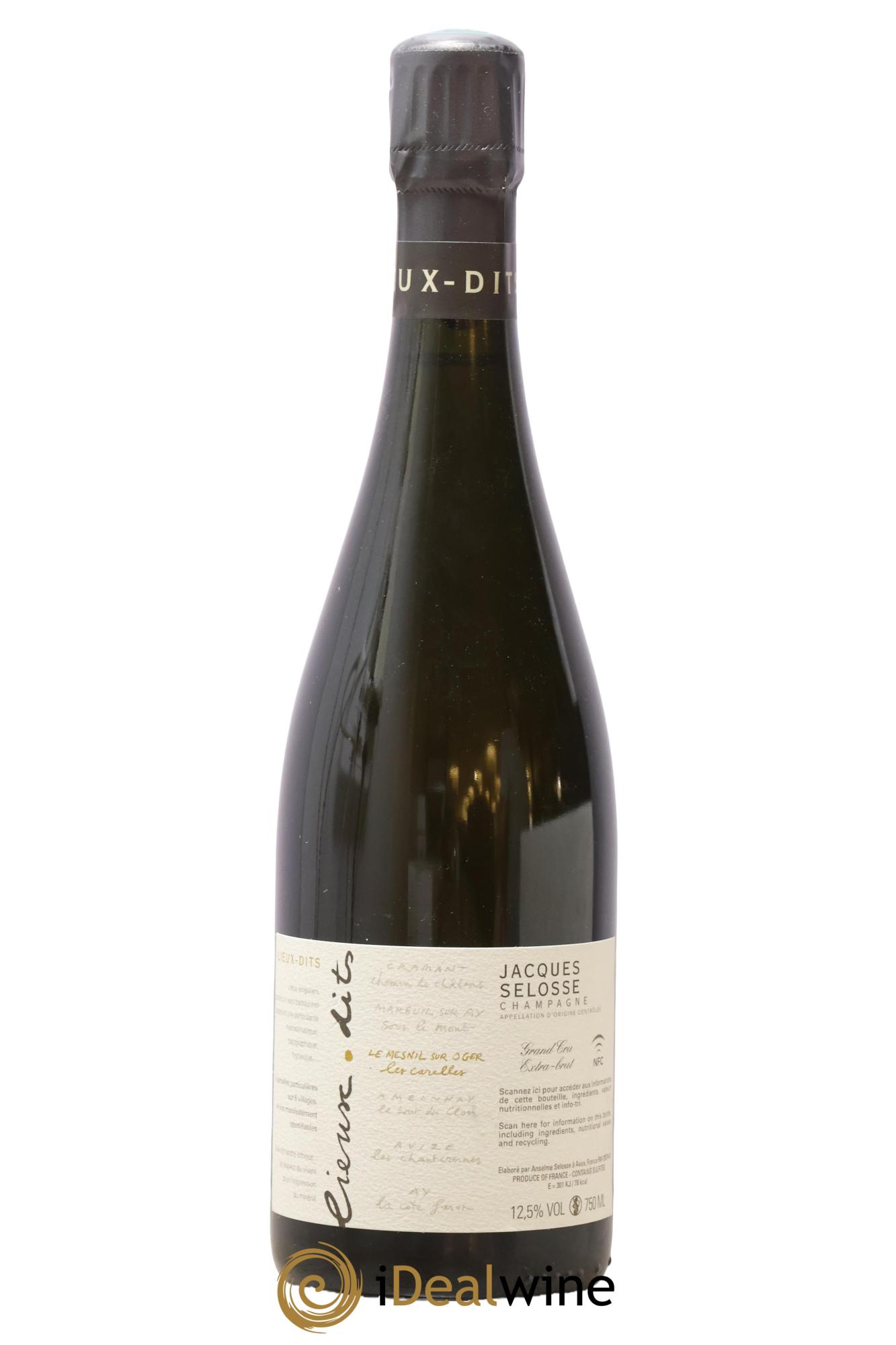 Les Carelles Blanc de Blancs Jacques Selosse - Lot de 1 bouteille - 0