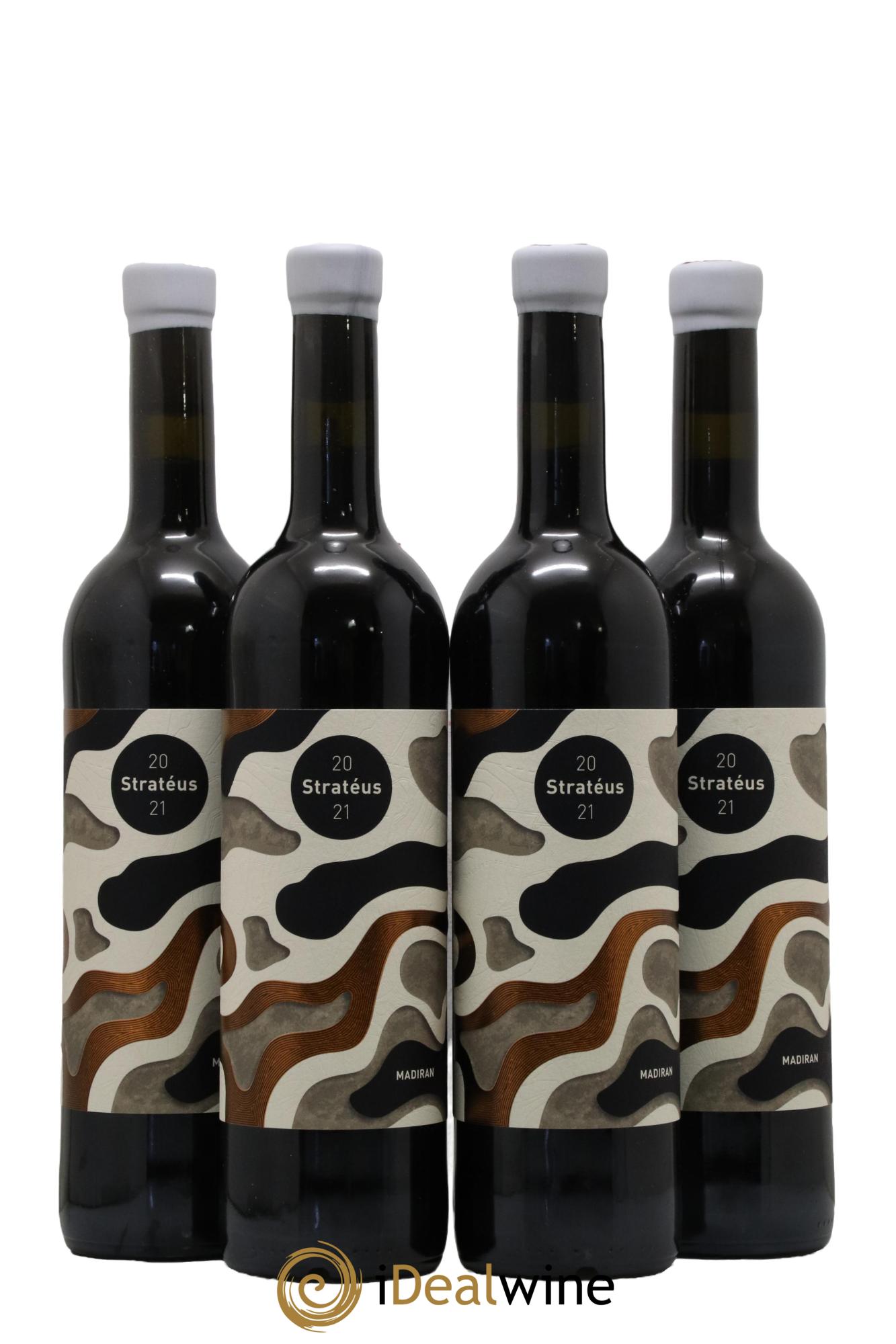 Madiran Strateus Simon Ribert 2021 - Lot of 4 bottles - 0