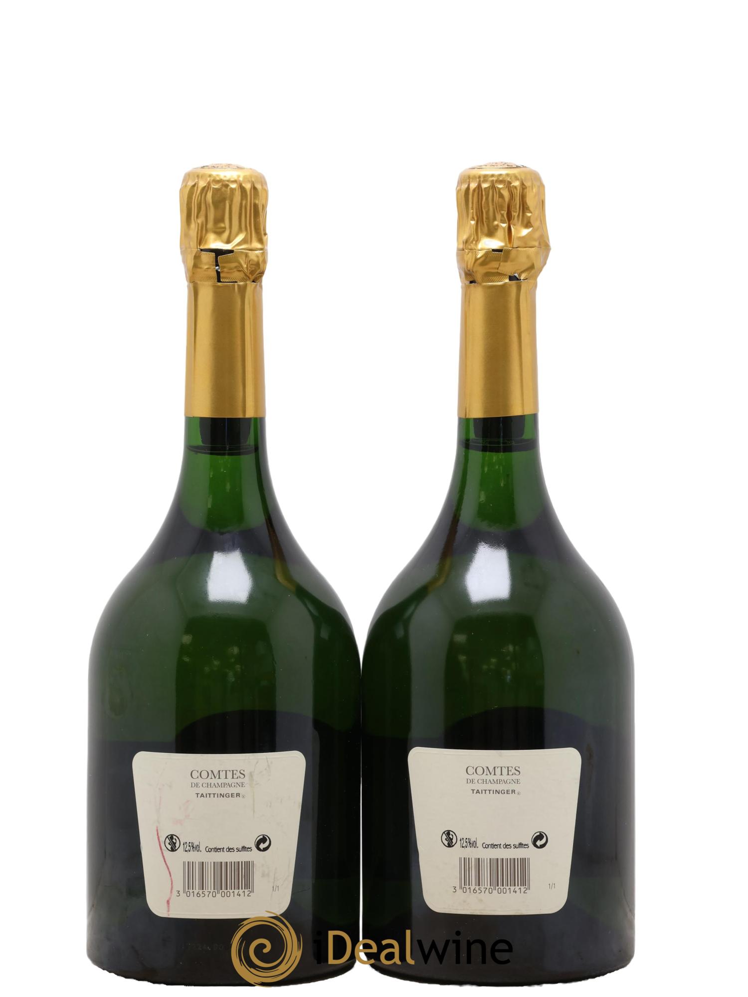 Comtes de Champagne Taittinger 2006 - Lot of 2 bottles - 1