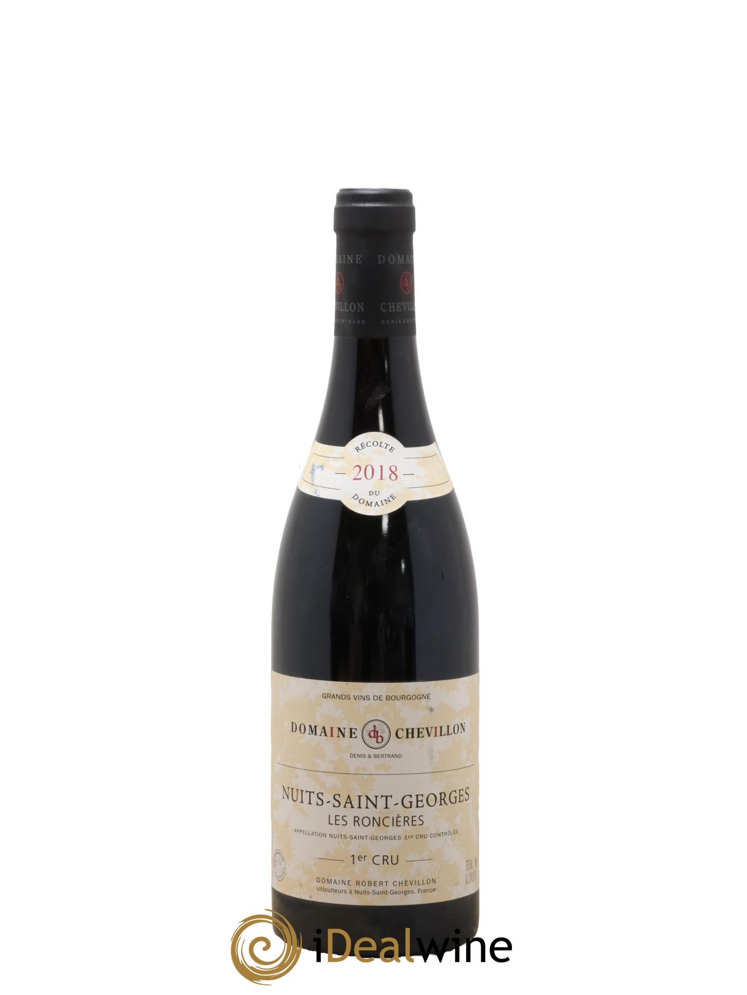 Nuits-Saint-Georges 1er Cru Les Roncières Robert Chevillon 2018 - Lot of 1 bottle - 1