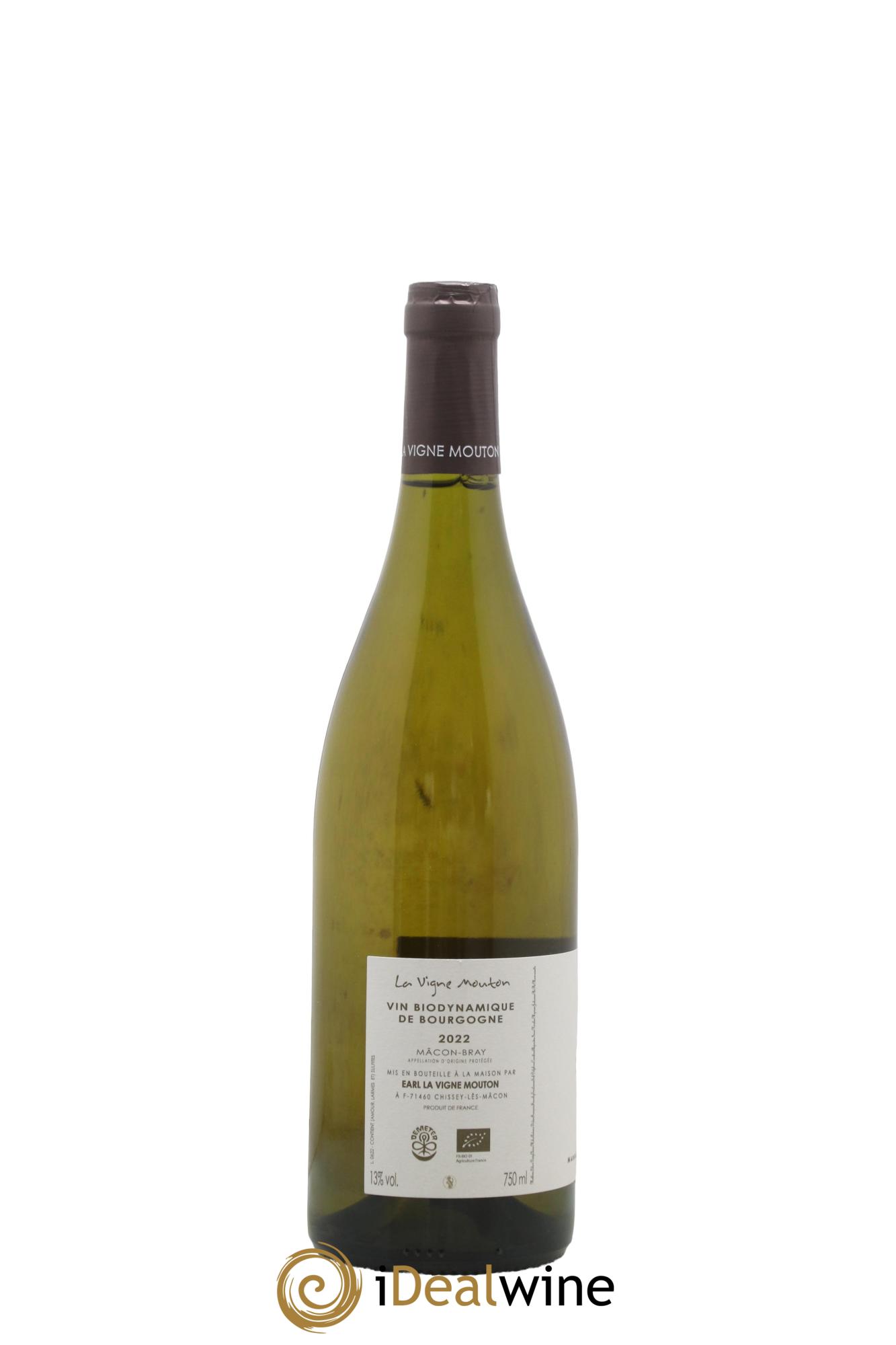 Mâcon Bray Terres De Chazeux Domaine La Vigne Mouton 2022 - Lotto di 1 bottiglia - 1