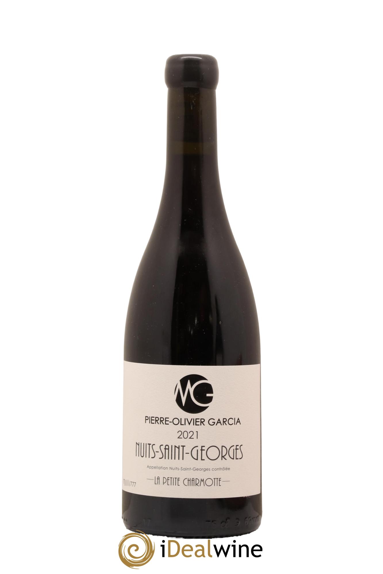 Nuits-Saint-Georges La Petite Charmotte Domaine Pierre Olivier Garcia 2021 - Lot de 1 bouteille - 0