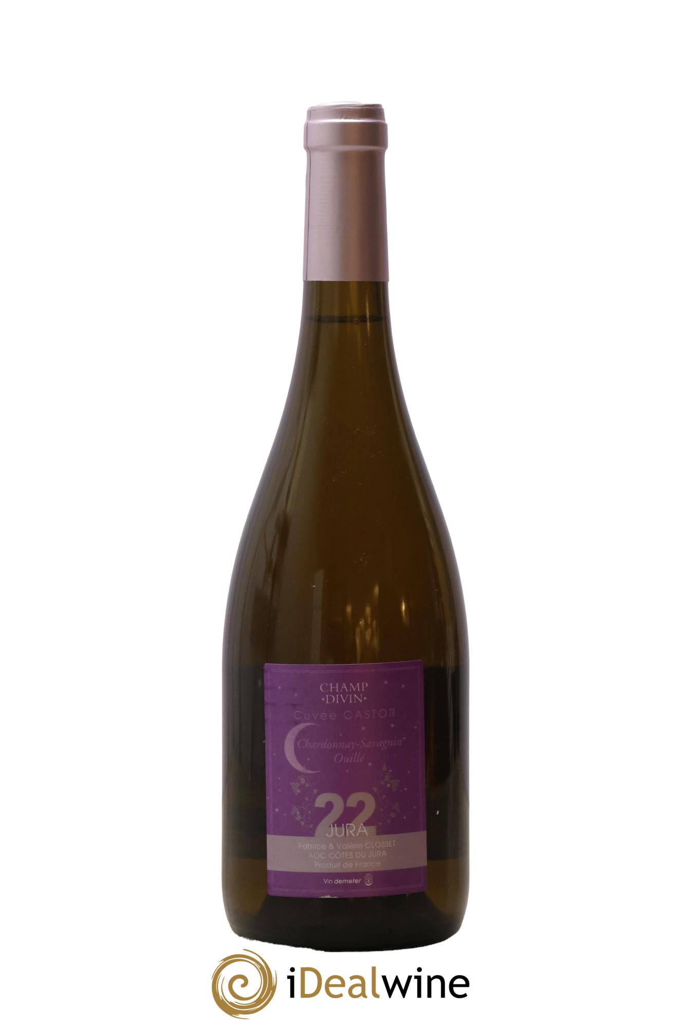 Côtes du Jura Castor Champ Divin 2022 - Lot de 1 bouteille - 0