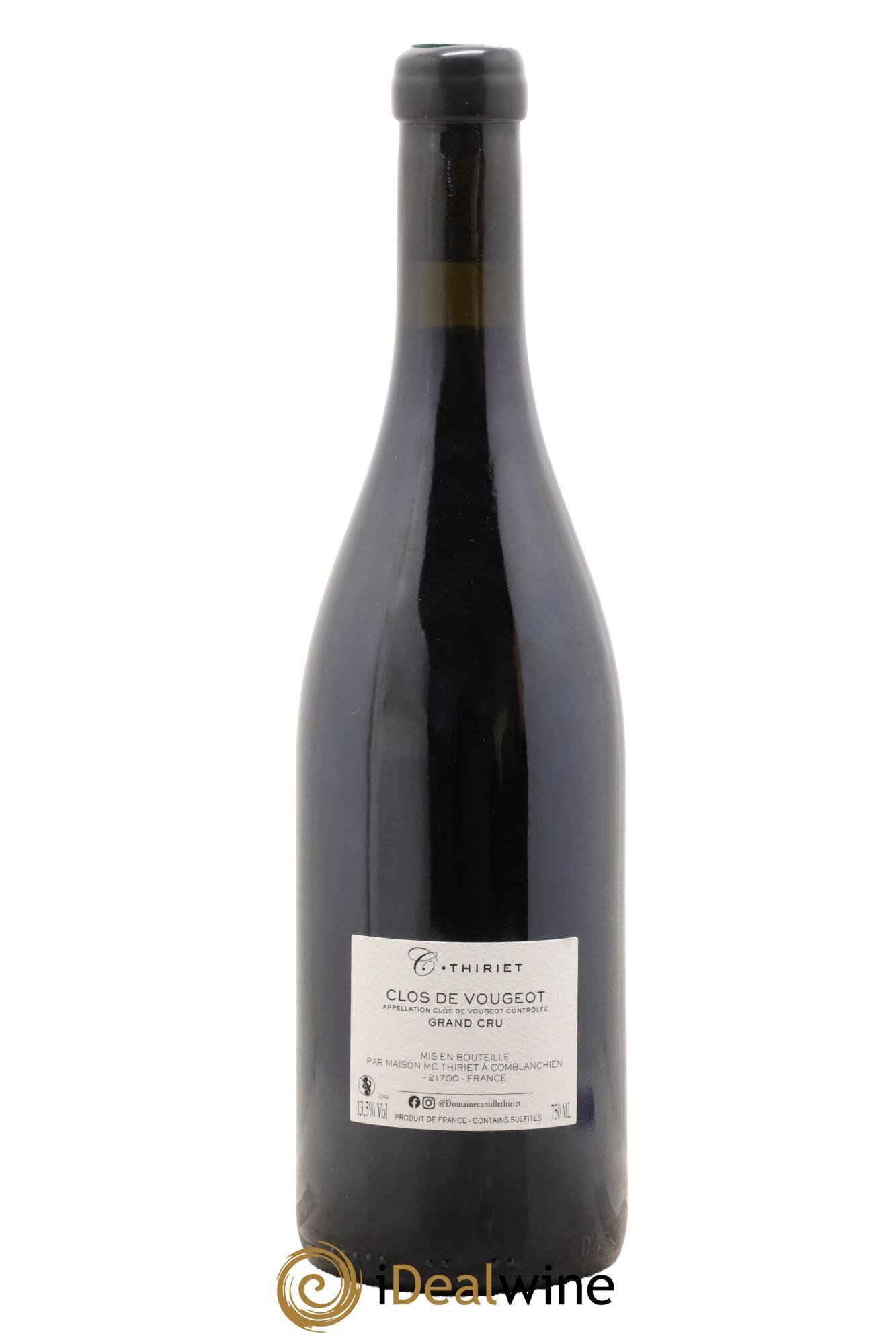 Clos de Vougeot Maison Thiriet 2022 - Lot de 1 bouteille - 1