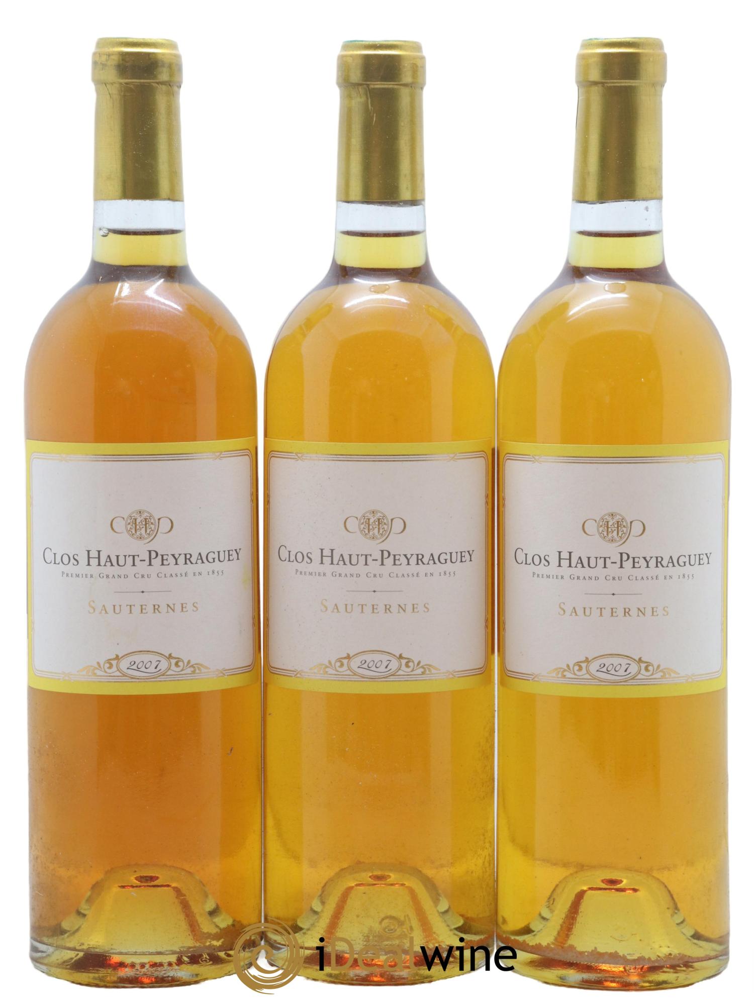 Clos Haut-Peyraguey 1er Grand Cru Classé 2007 - Lot of 12 bottles - 4