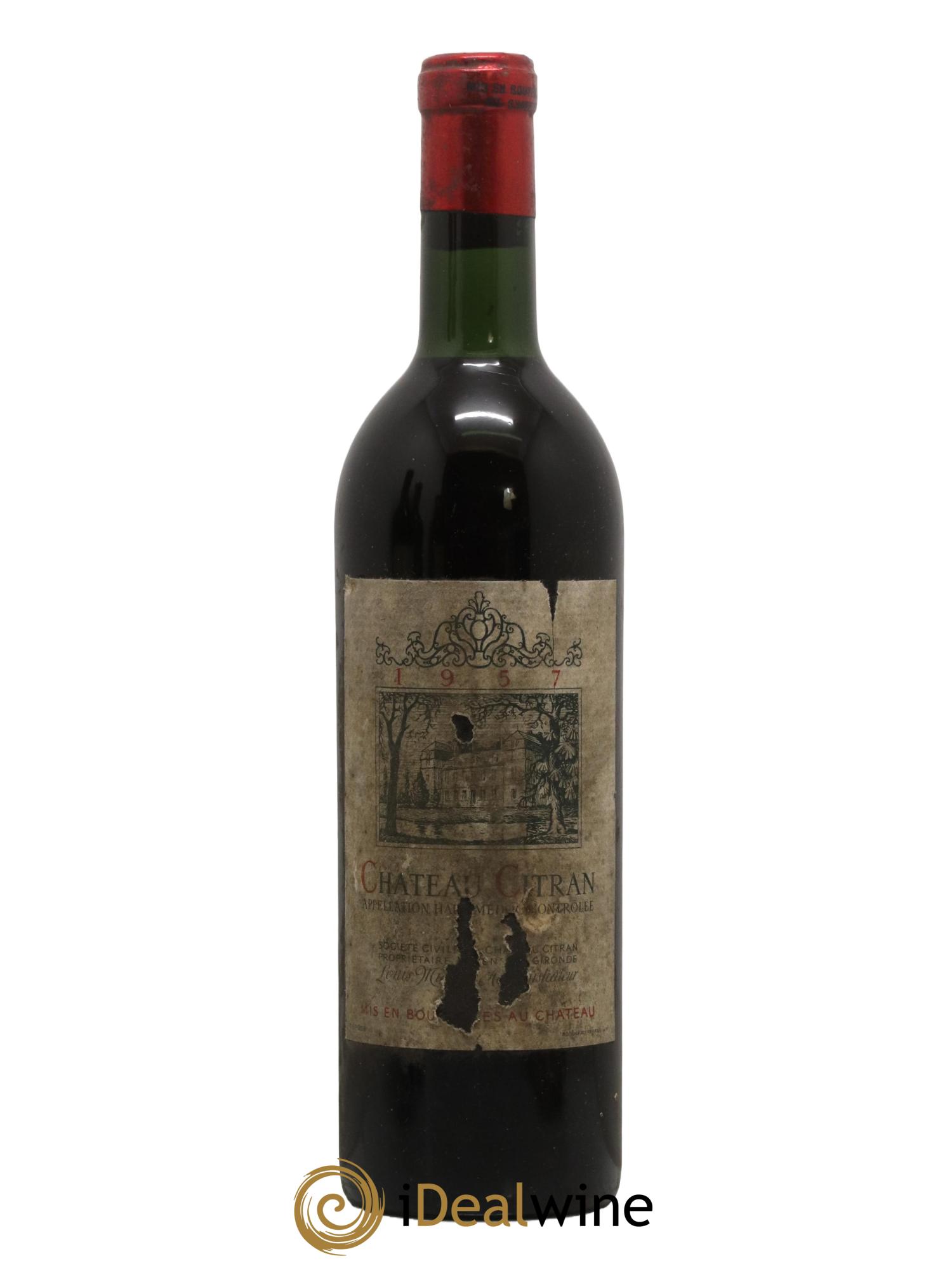Château Citran Cru Bourgeois 1957 - Lot of 1 bottle - 0