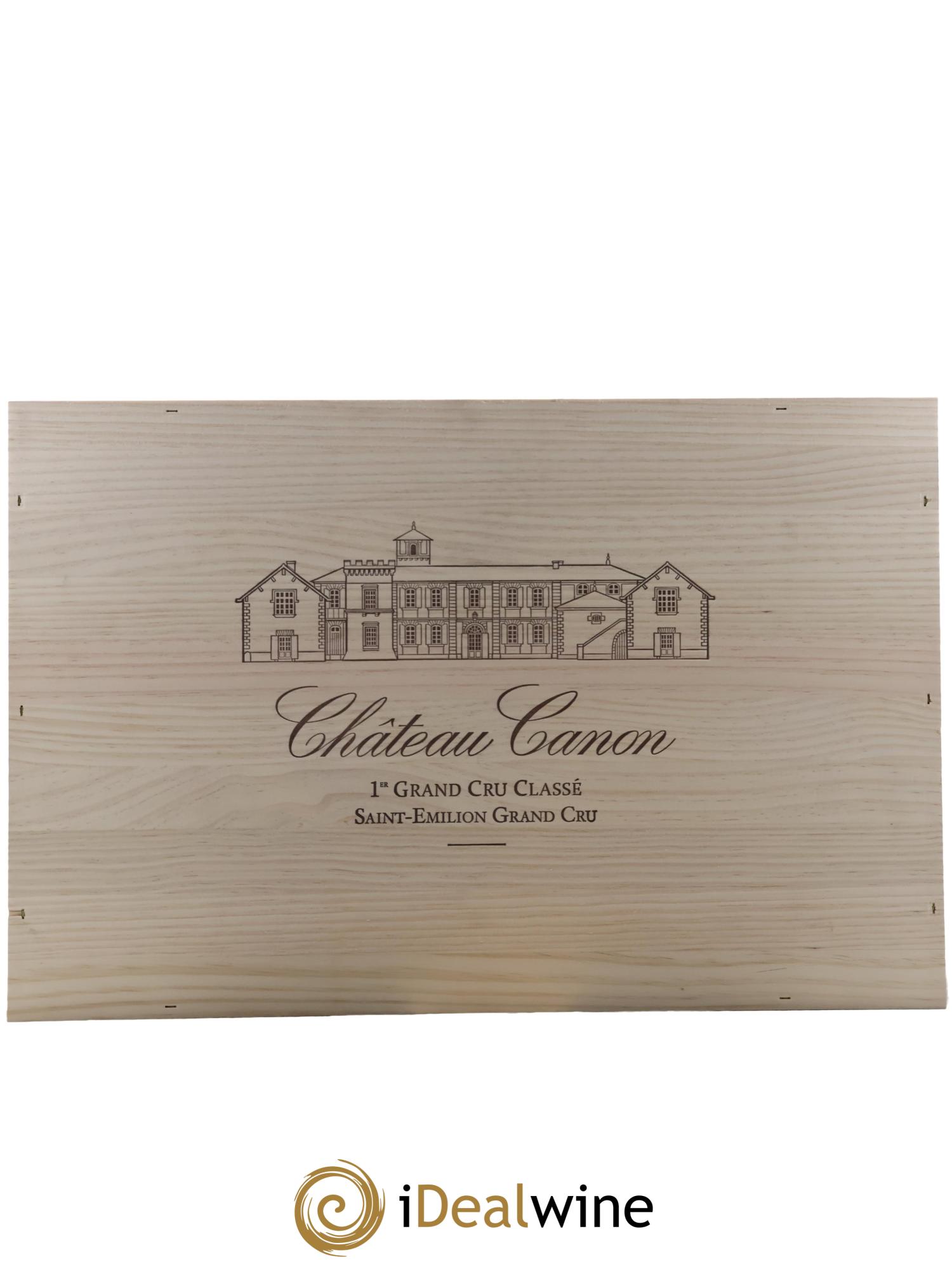 Château Canon 1er Grand Cru Classé B 2022 - Lot de 6 bouteilles - 1