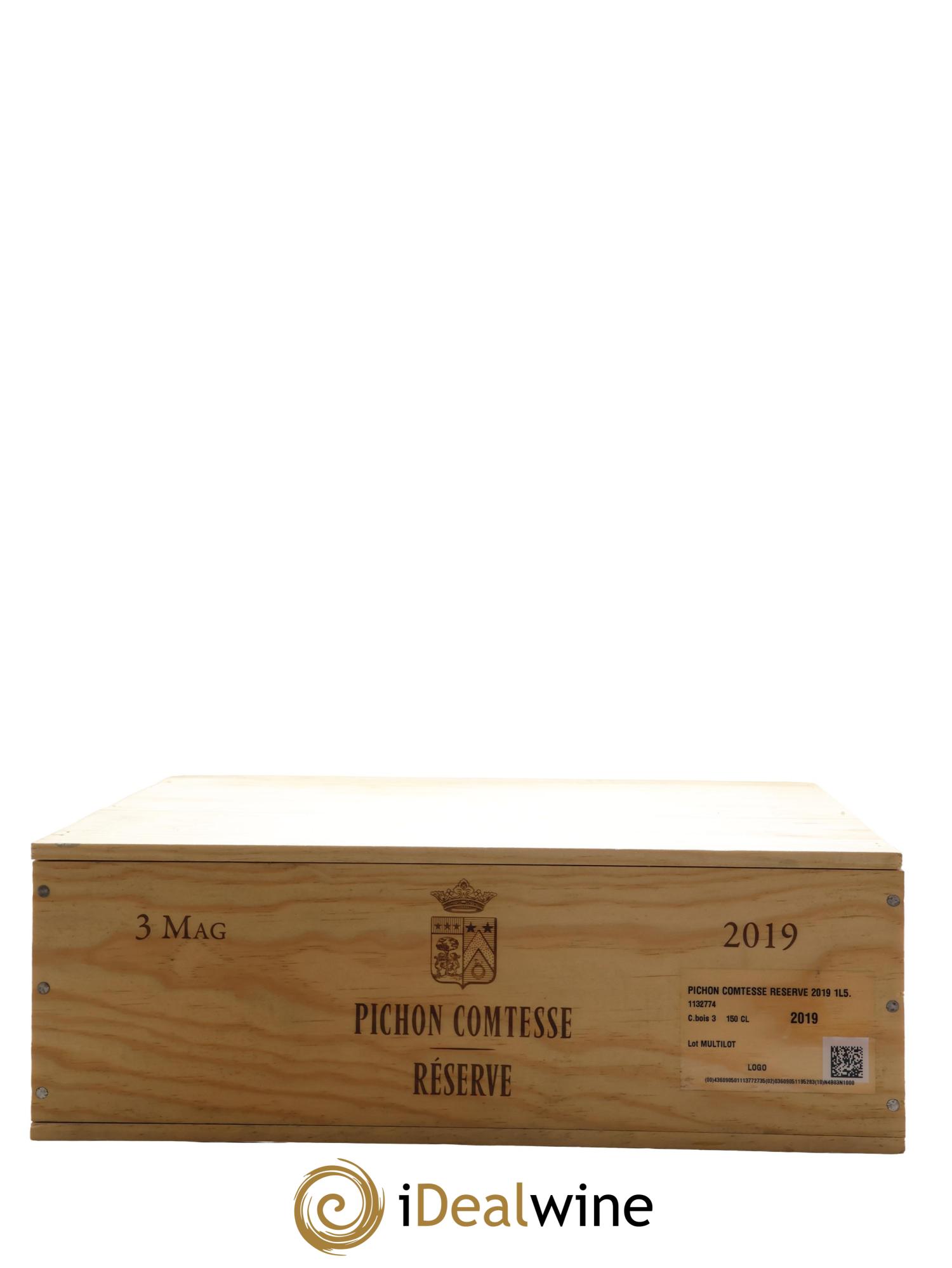 Réserve de la Comtesse Second Vin 2019 - Lot de 3 magnums - 1