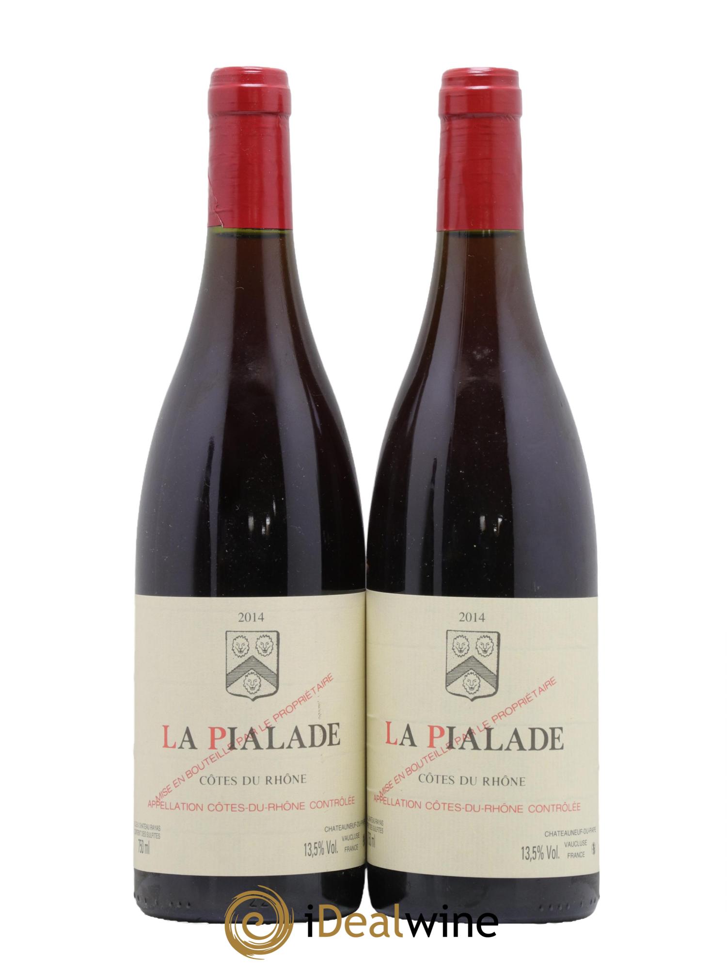 Côtes-du-Rhône La Pialade Emmanuel Reynaud 2014 - Lot de 2 bouteilles - 0