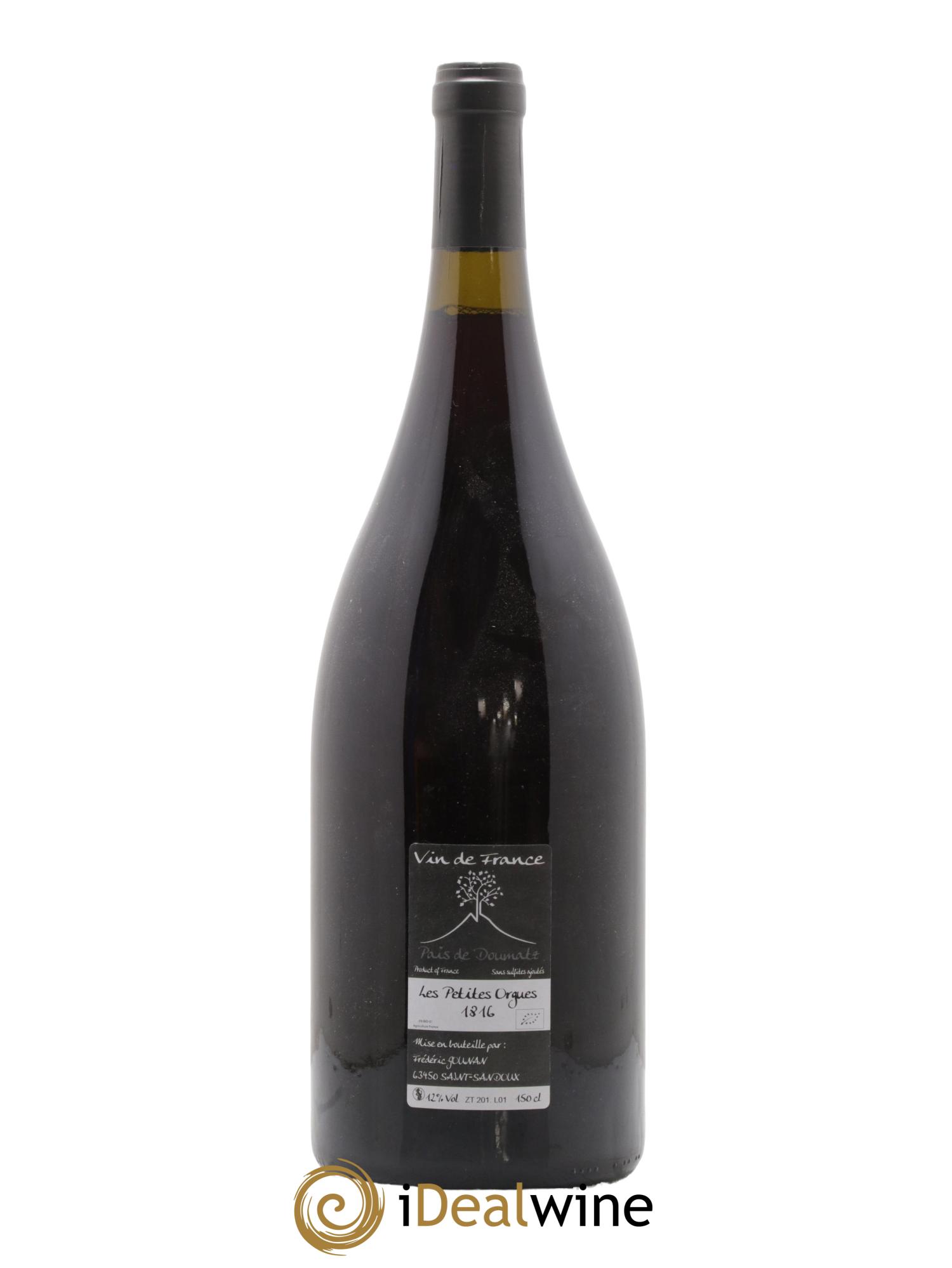 Vin de France Les Petites Orgues Vignoble de l'Arbre Blanc 2016 - Lot de 1 magnum - 1