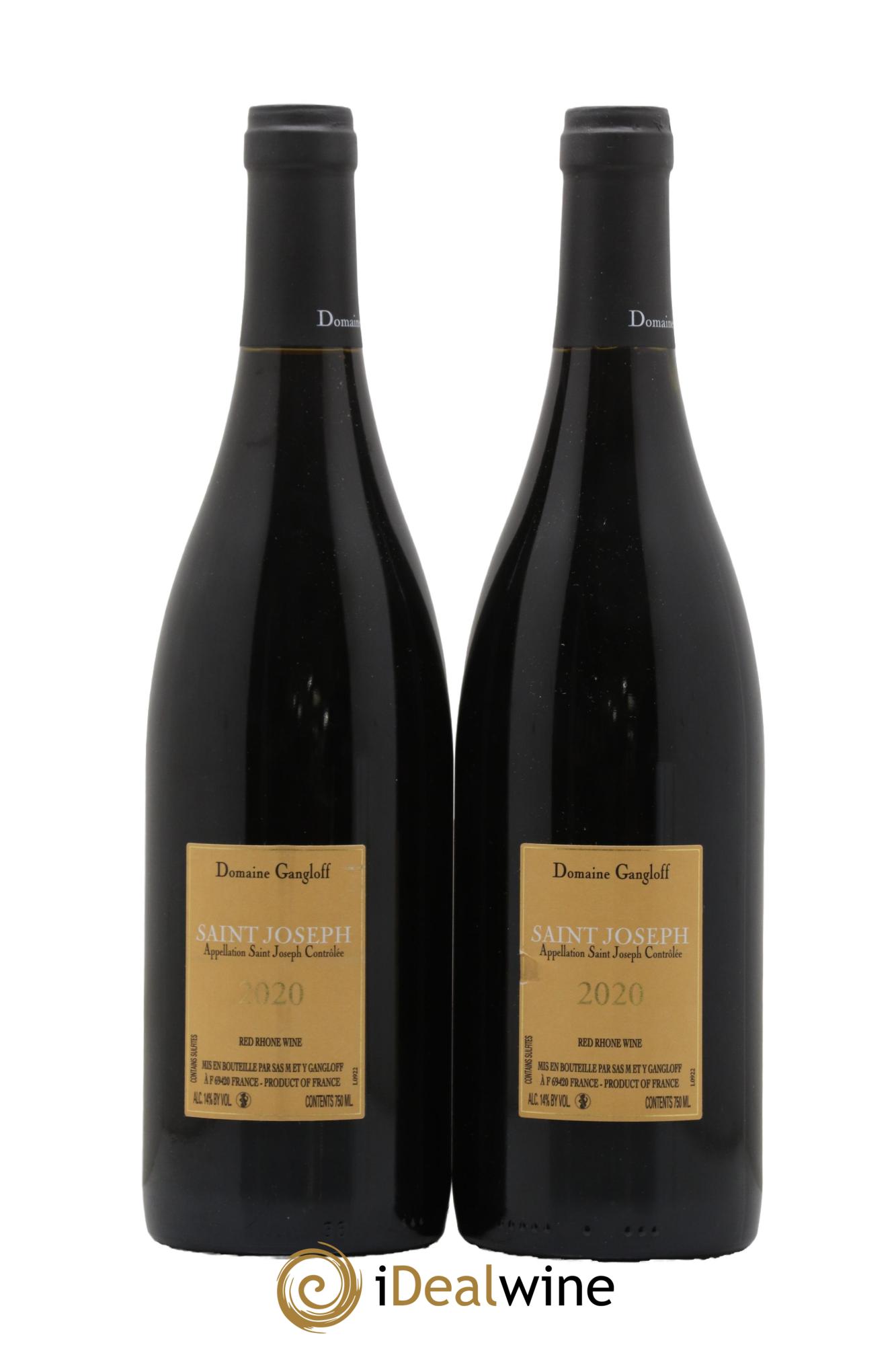 Saint-Joseph Gangloff (Domaine)  2020 - Lot de 2 bouteilles - 1