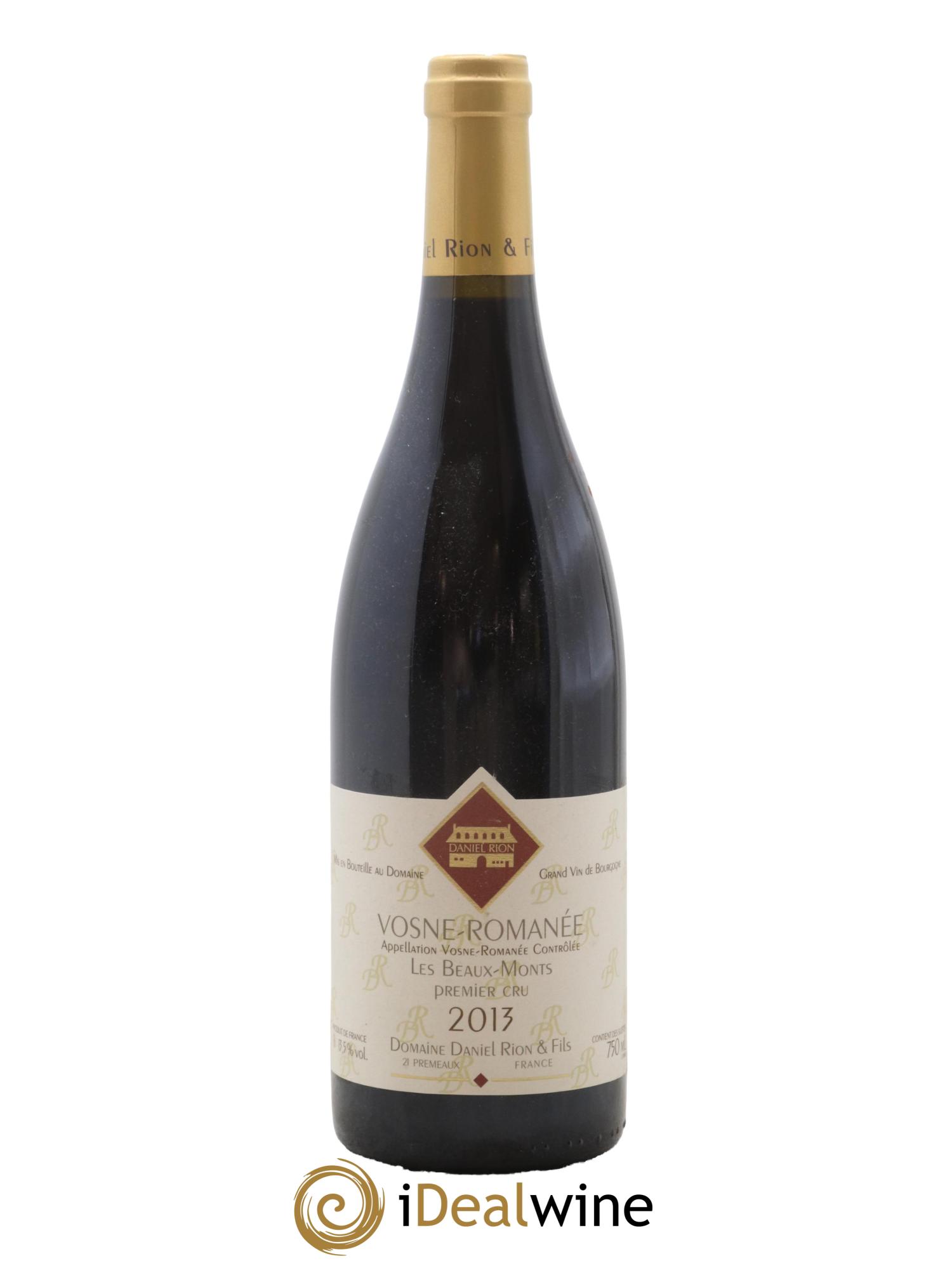 Vosne-Romanée 1er Cru Les Beaux Monts Daniel Rion 2013 - Lot de 1 bouteille - 0