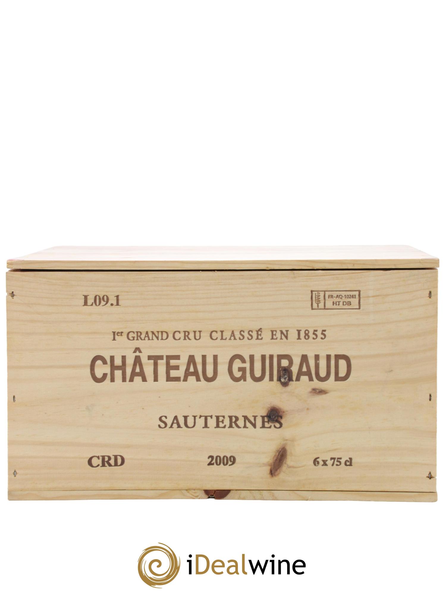 Château Guiraud 1er Grand Cru Classé 2009 - Posten von 6 Flaschen - 1