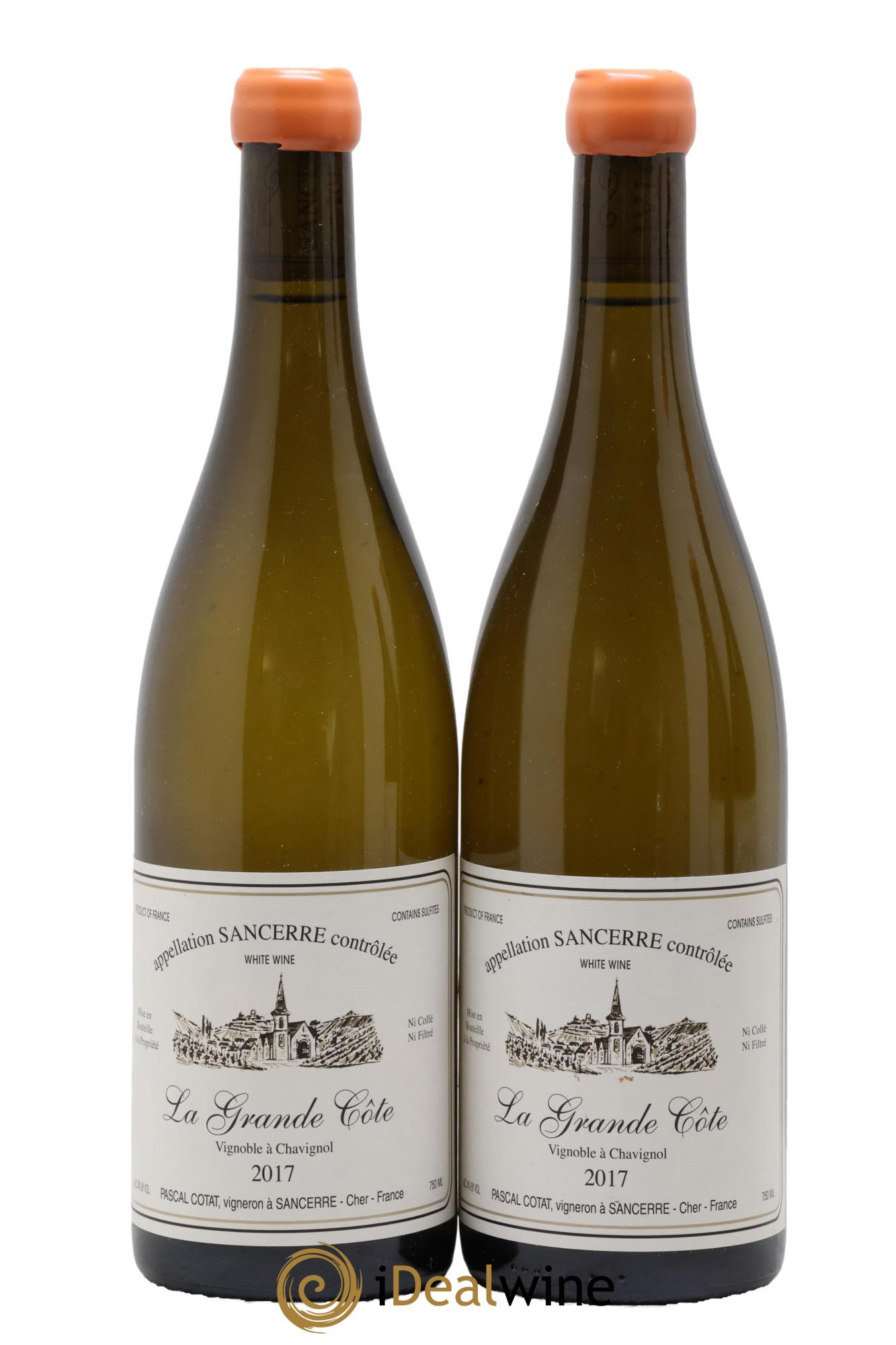 Sancerre La Grande Côte Pascal Cotat 2017 - Posten von 2 Flaschen - 0