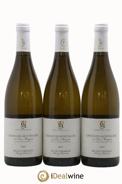 Chassagne-Montrachet 1er Cru Morgeot Piguet-Girardin 2021 - Posten von 3 Flaschen - 0
