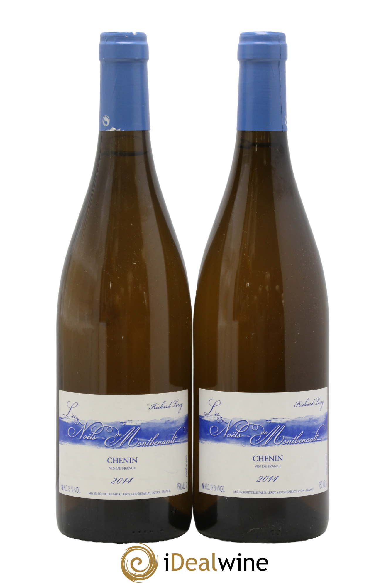 Vin de France Les Noëls de Montbenault Richard Leroy 2014 - Lot de 2 bouteilles - 0