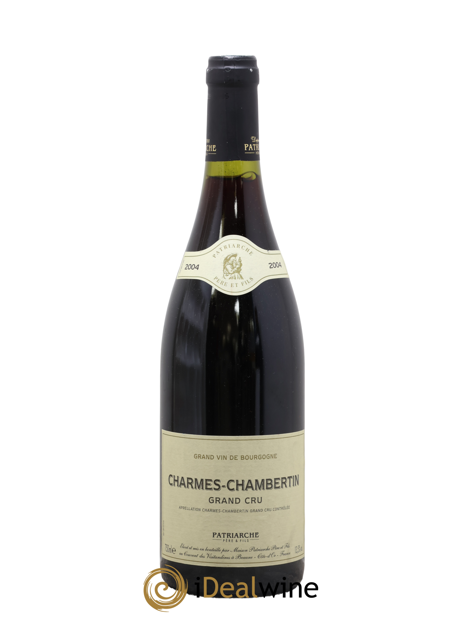Charmes-Chambertin Grand Cru Domaine Patriache 2004 - Lot de 1 bouteille - 0