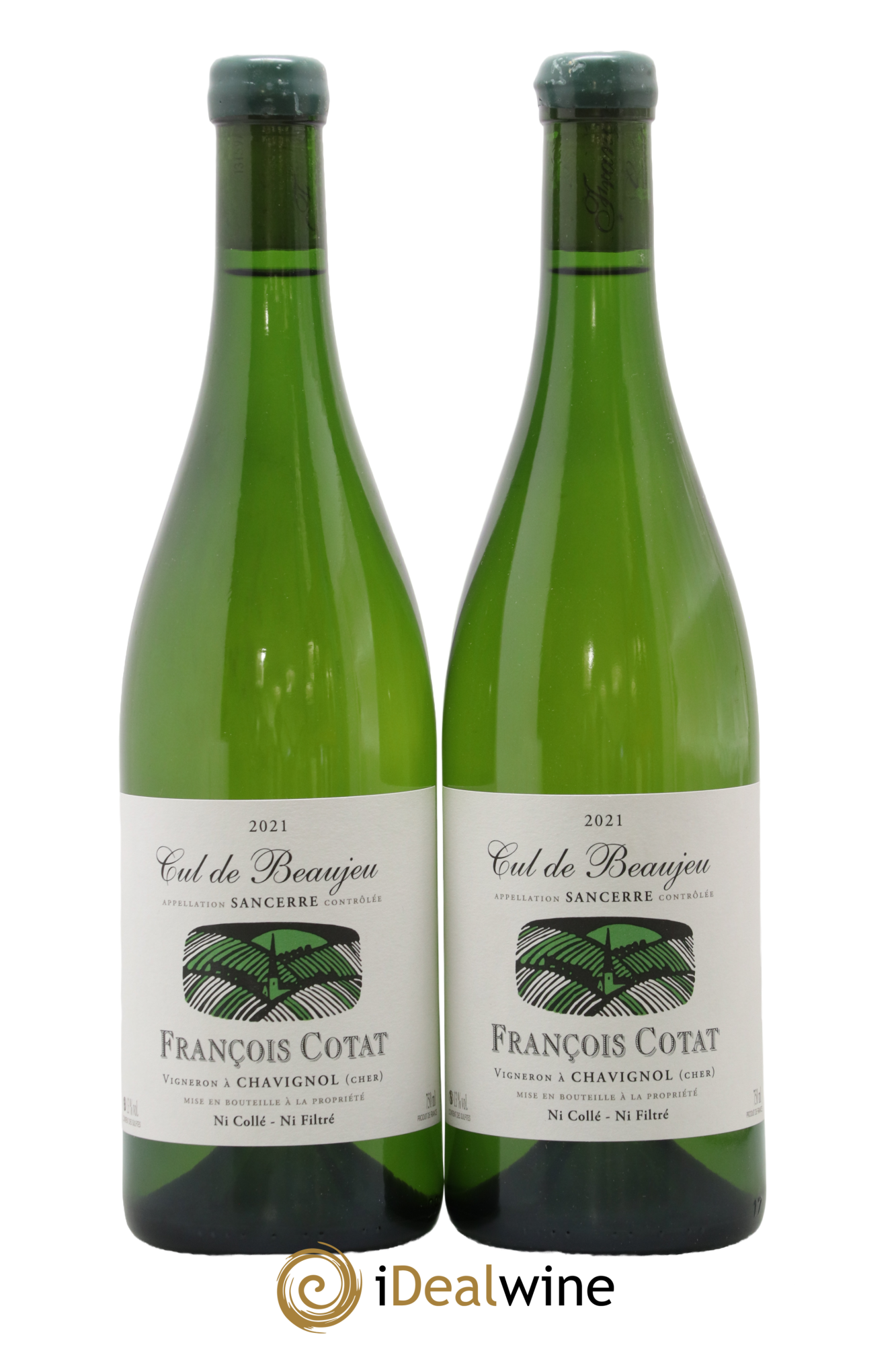Sancerre Les Culs de Beaujeu François Cotat 2021 - Lot de 2 bouteilles - 0