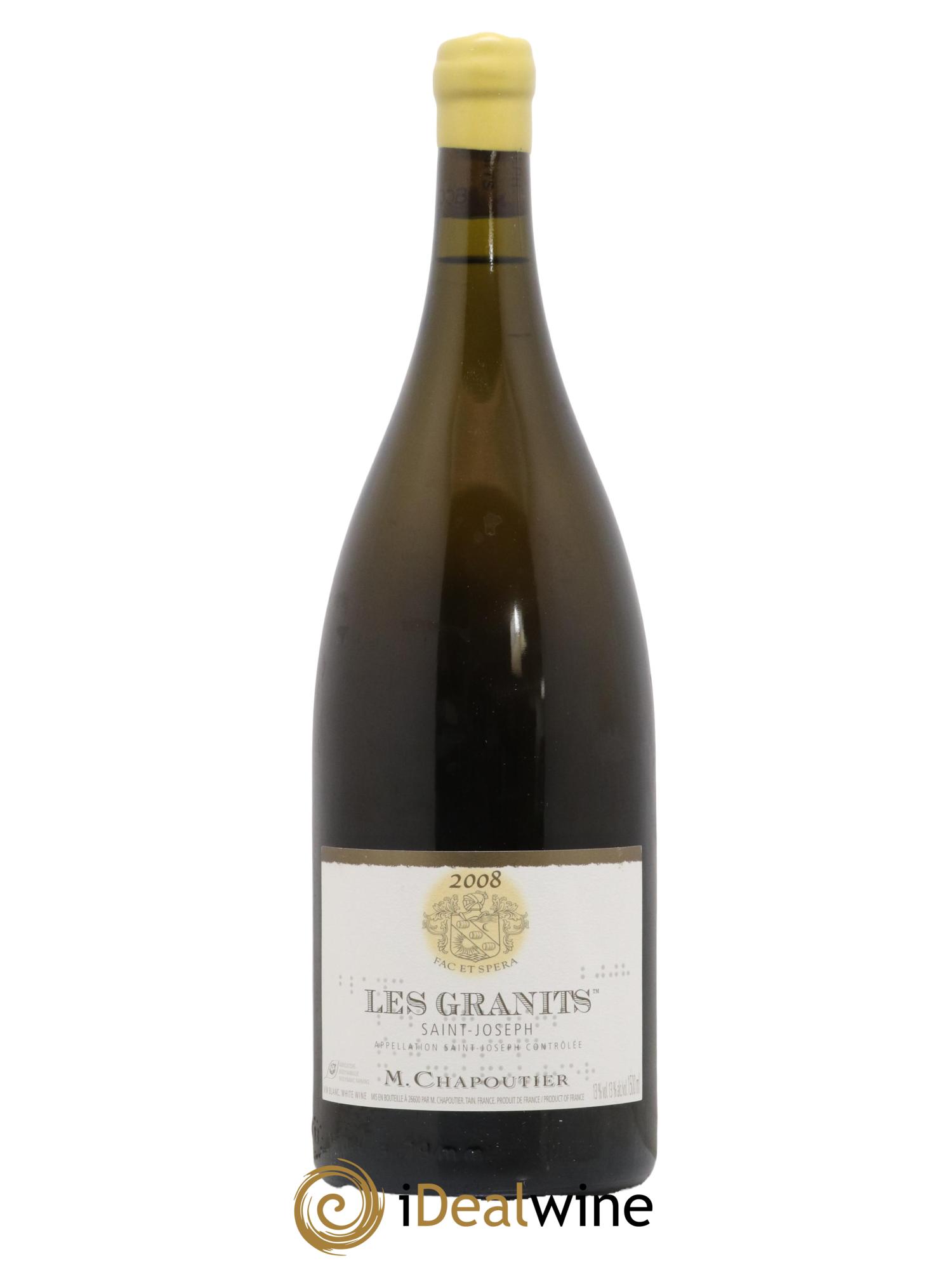 Saint-Joseph Les Granits Chapoutier 2008 - Lot de 1 magnum - 0