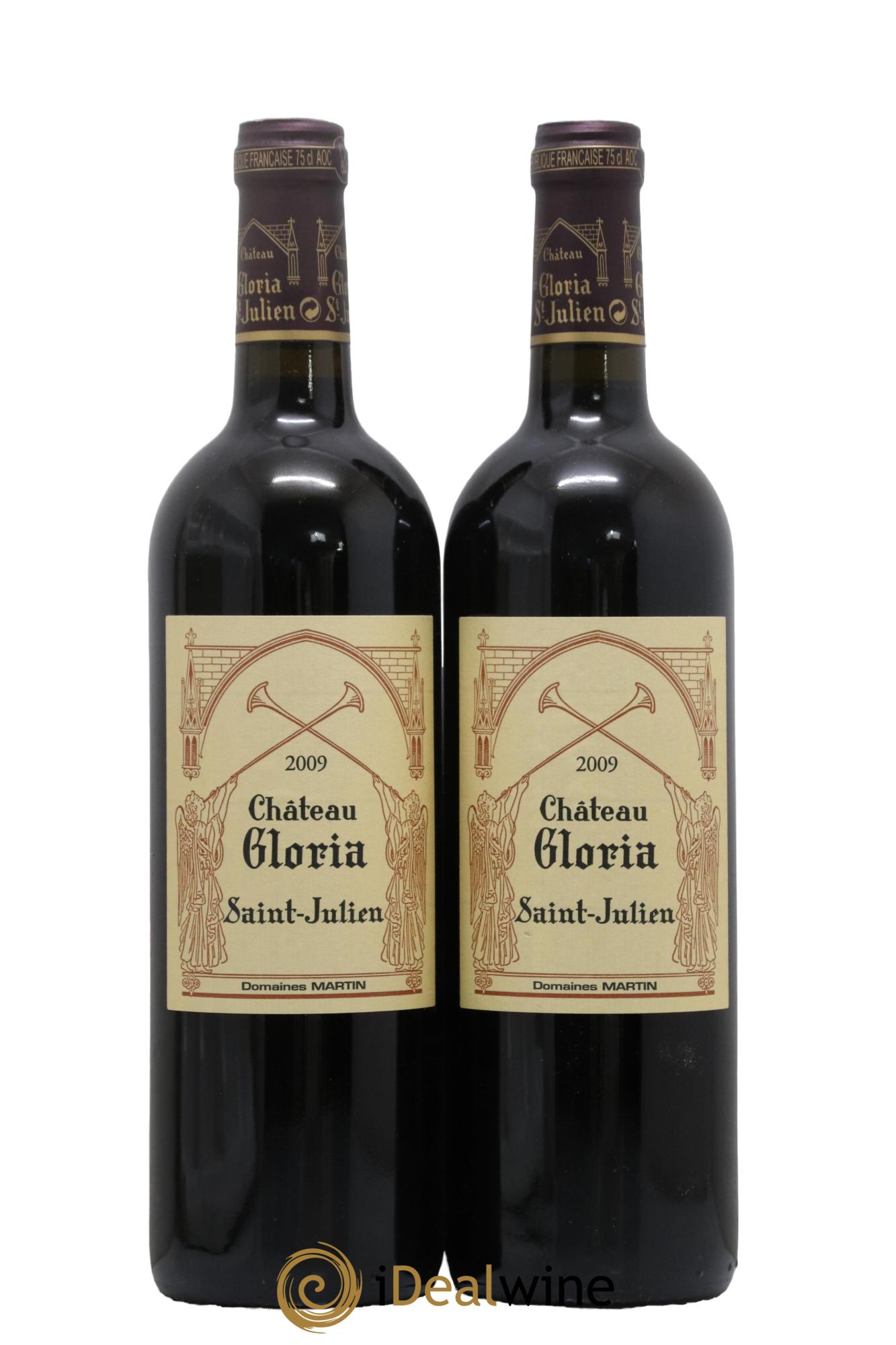 Château Gloria 2009 - Lot de 2 bouteilles - 0