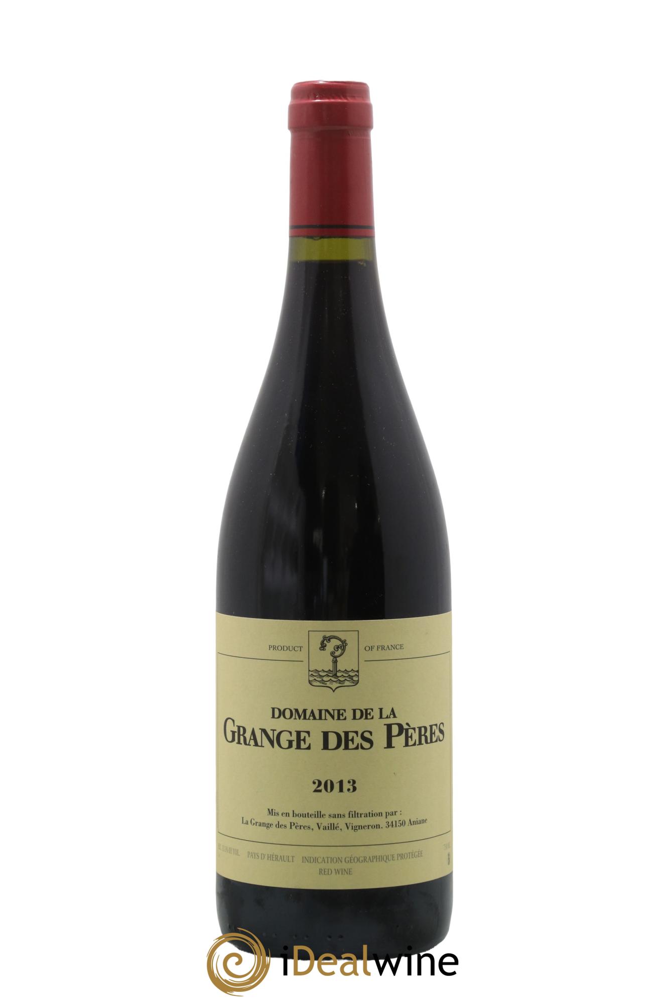 Pays d'Hérault Grange des Pères Laurent Vaillé 2013 - Lotto di 1 bottiglia - 0