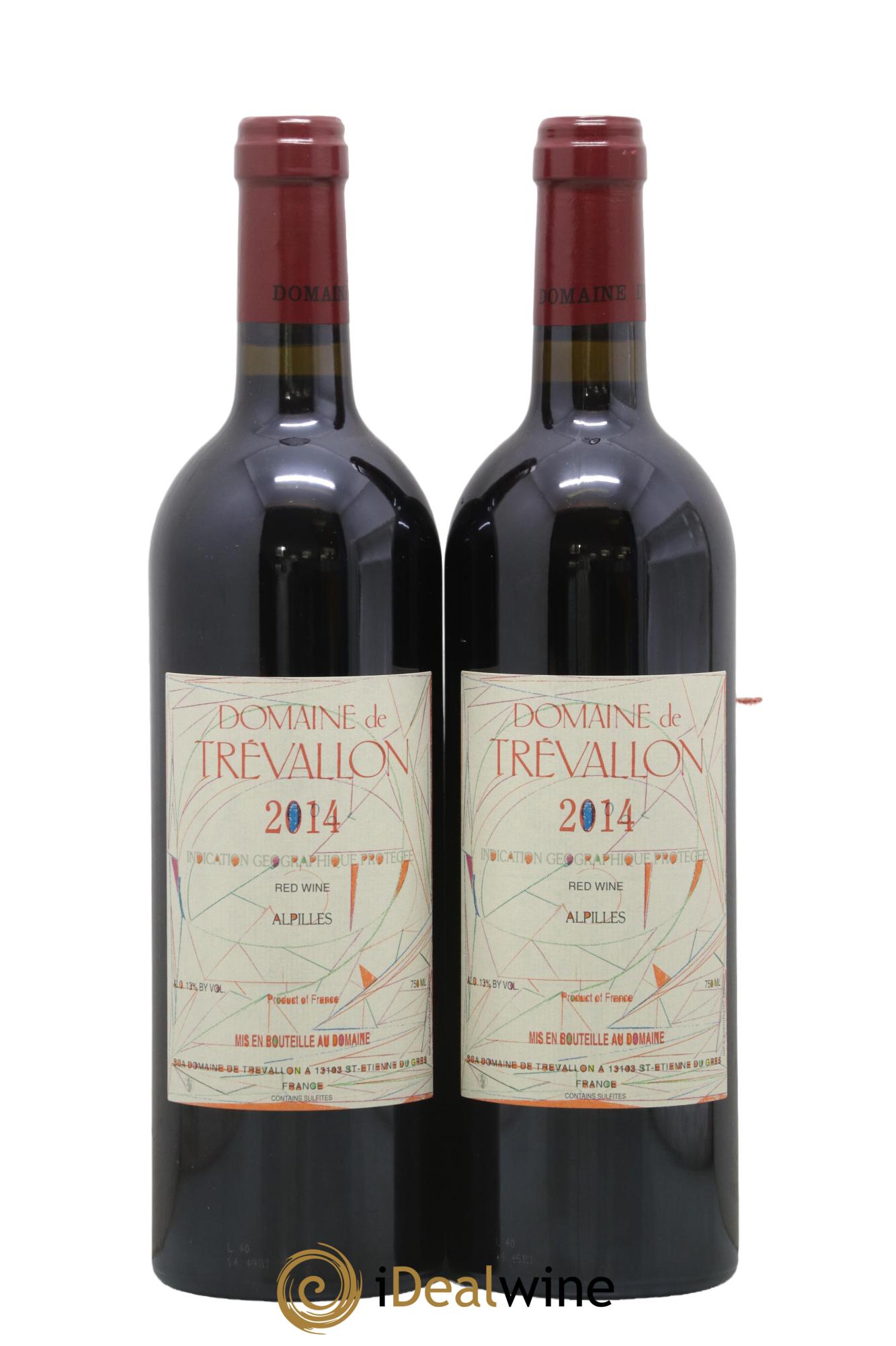 Alpilles Trévallon (Domaine de) Eloi Dürrbach 2014 - Lot de 2 bouteilles - 0