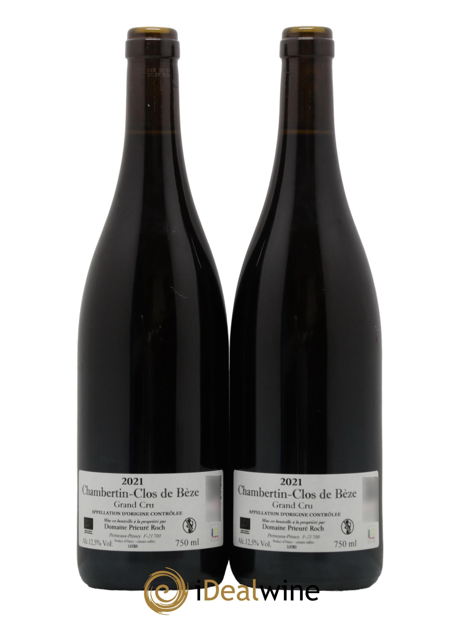 Chambertin Clos de Bèze Grand Cru Prieuré Roch 2021 - Posten von 2 Flaschen - 1