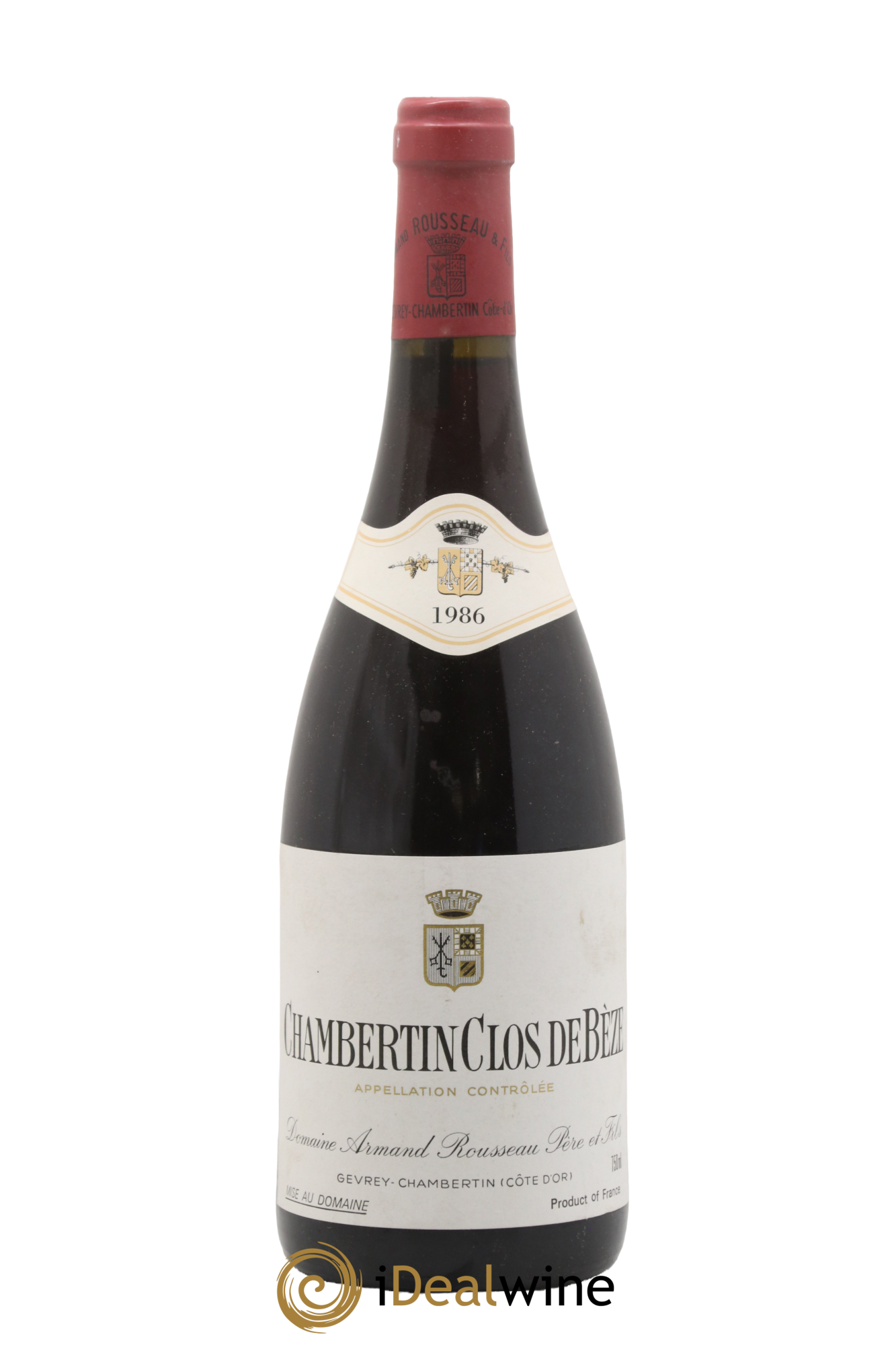Chambertin Clos de Bèze Grand Cru Armand Rousseau (Domaine) 1986 - Lot de 1 bouteille - 0