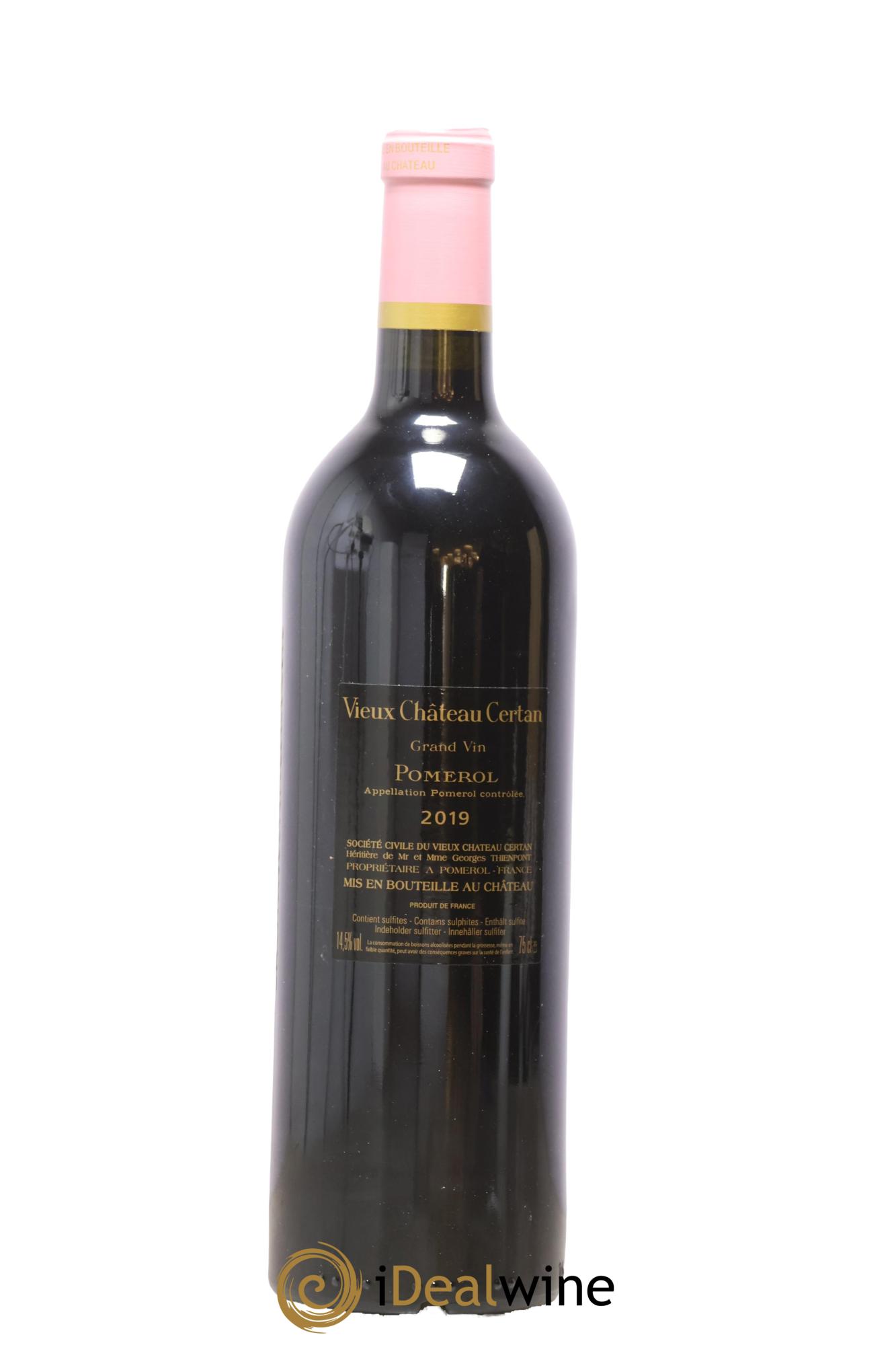 Vieux Château Certan 2019 - Lot of 1 bottle - 1